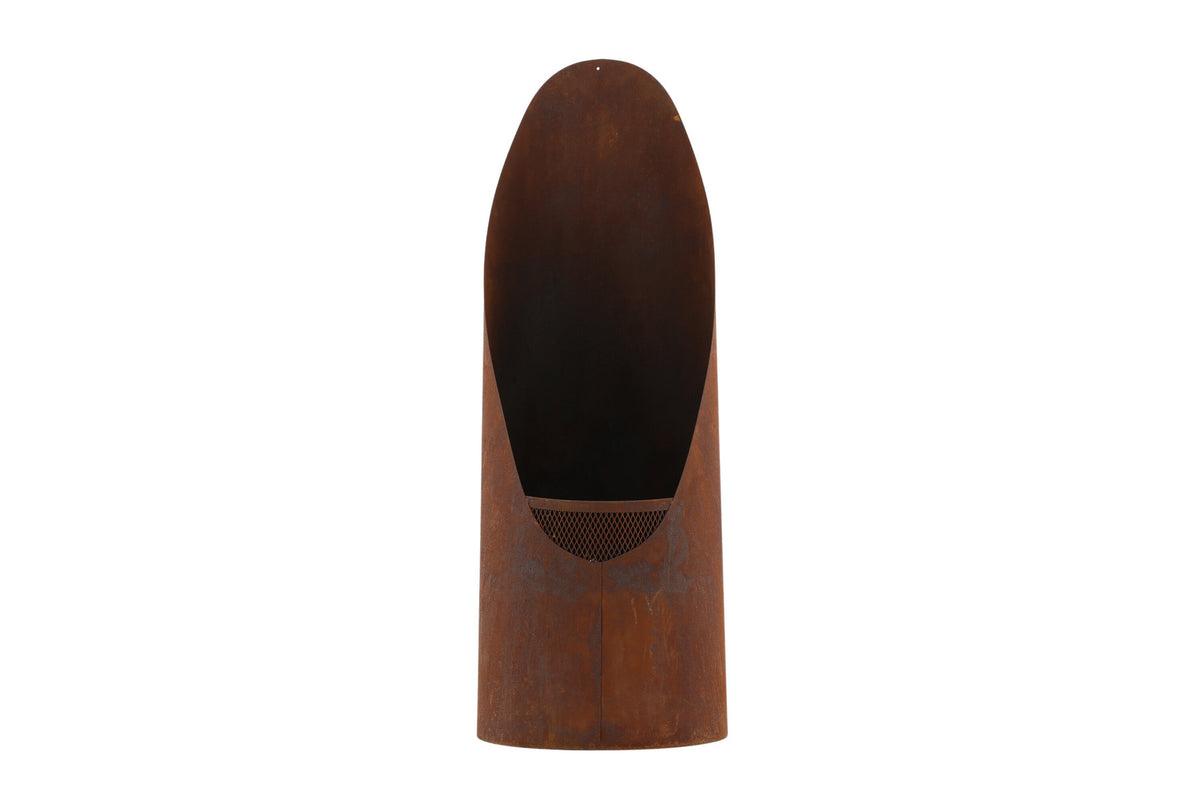 Bastian Feuerkorb in Rostiges Orange präsentiert im Onlineshop von KAQTU Design AG. Feuerschale ist von Venture Home