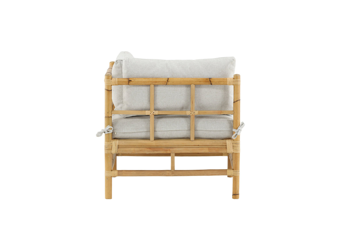 Cane Ecksofa in Natur präsentiert im Onlineshop von KAQTU Design AG. Lounge Sofa ist von Venture Home