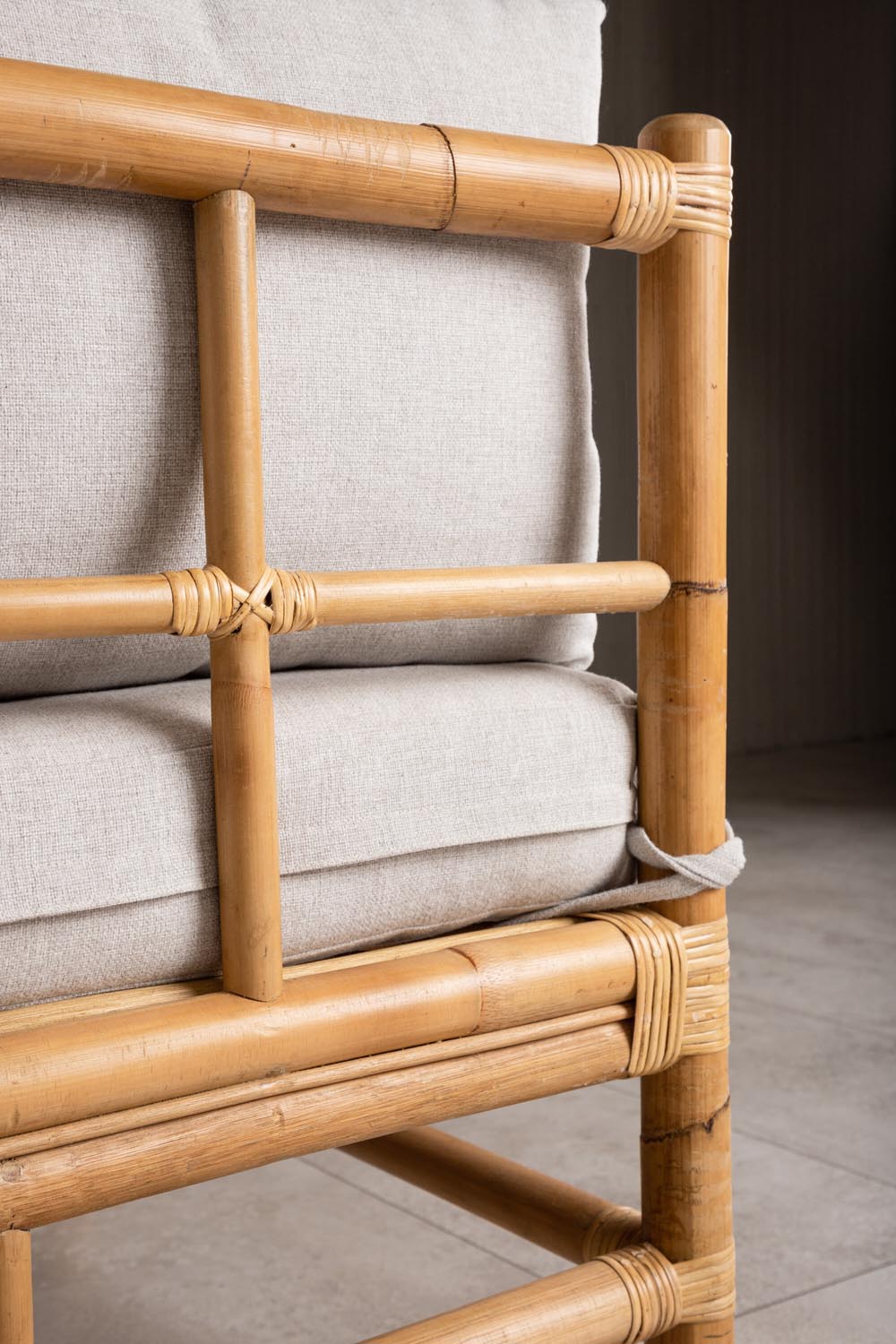 Cane Ecksofa in Natur präsentiert im Onlineshop von KAQTU Design AG. Lounge Sofa ist von Venture Home