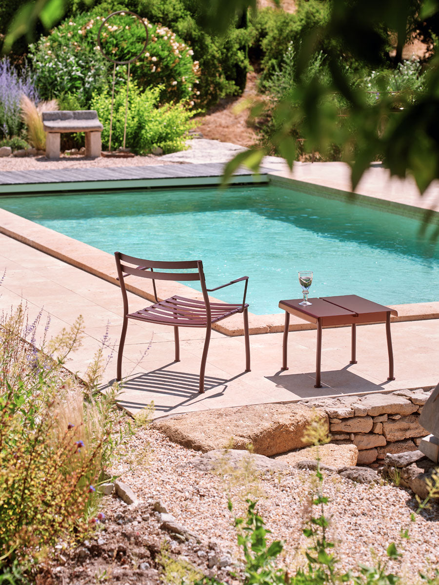Flaner FLR06 - Beistelltisch in Türkis präsentiert im Onlineshop von KAQTU Design AG. Beistelltisch Outdoor ist von Mdd
