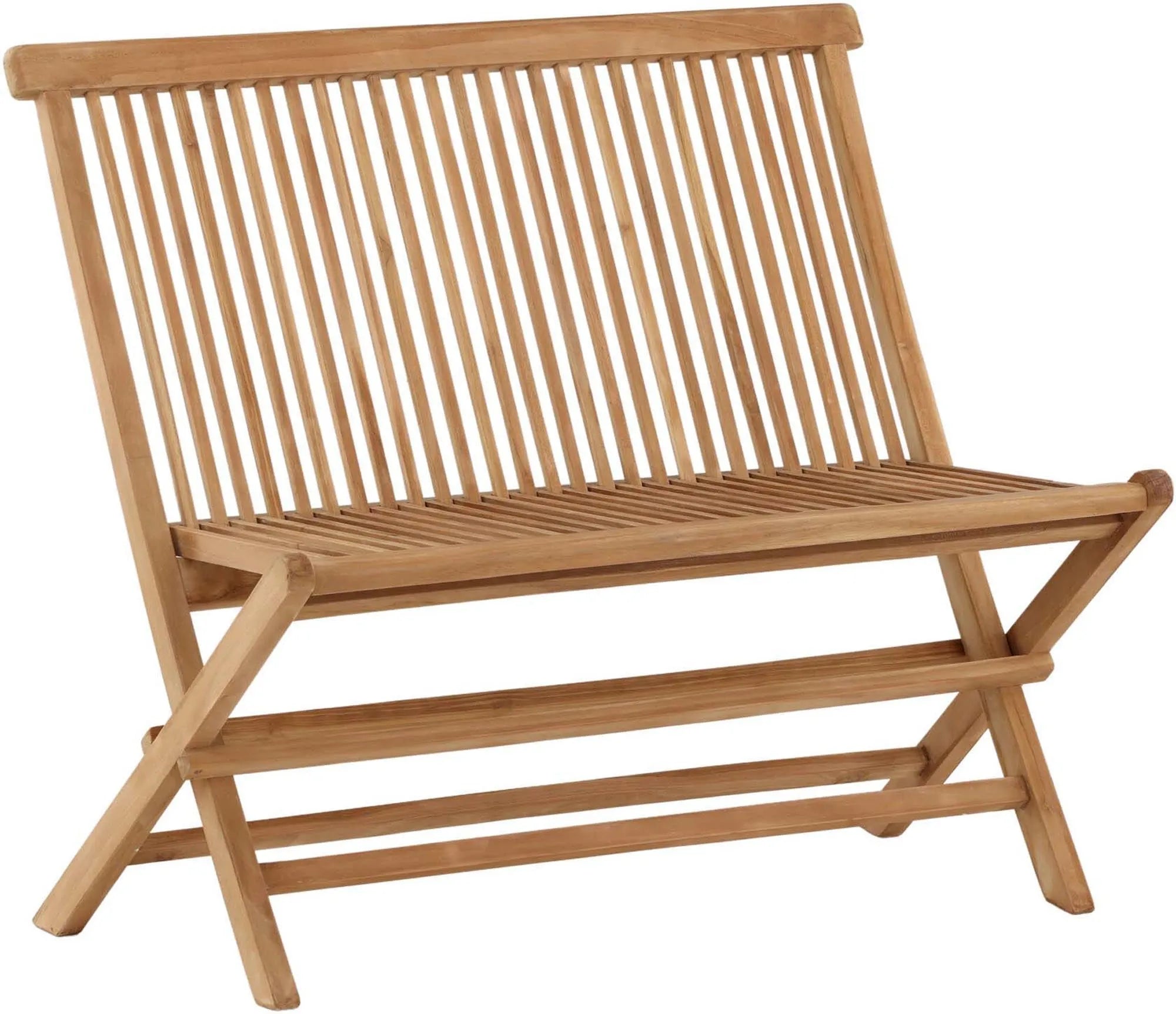 Ghana Bank von Venture Home: Elegante Outdoor-Bank mit tropischem Charme.