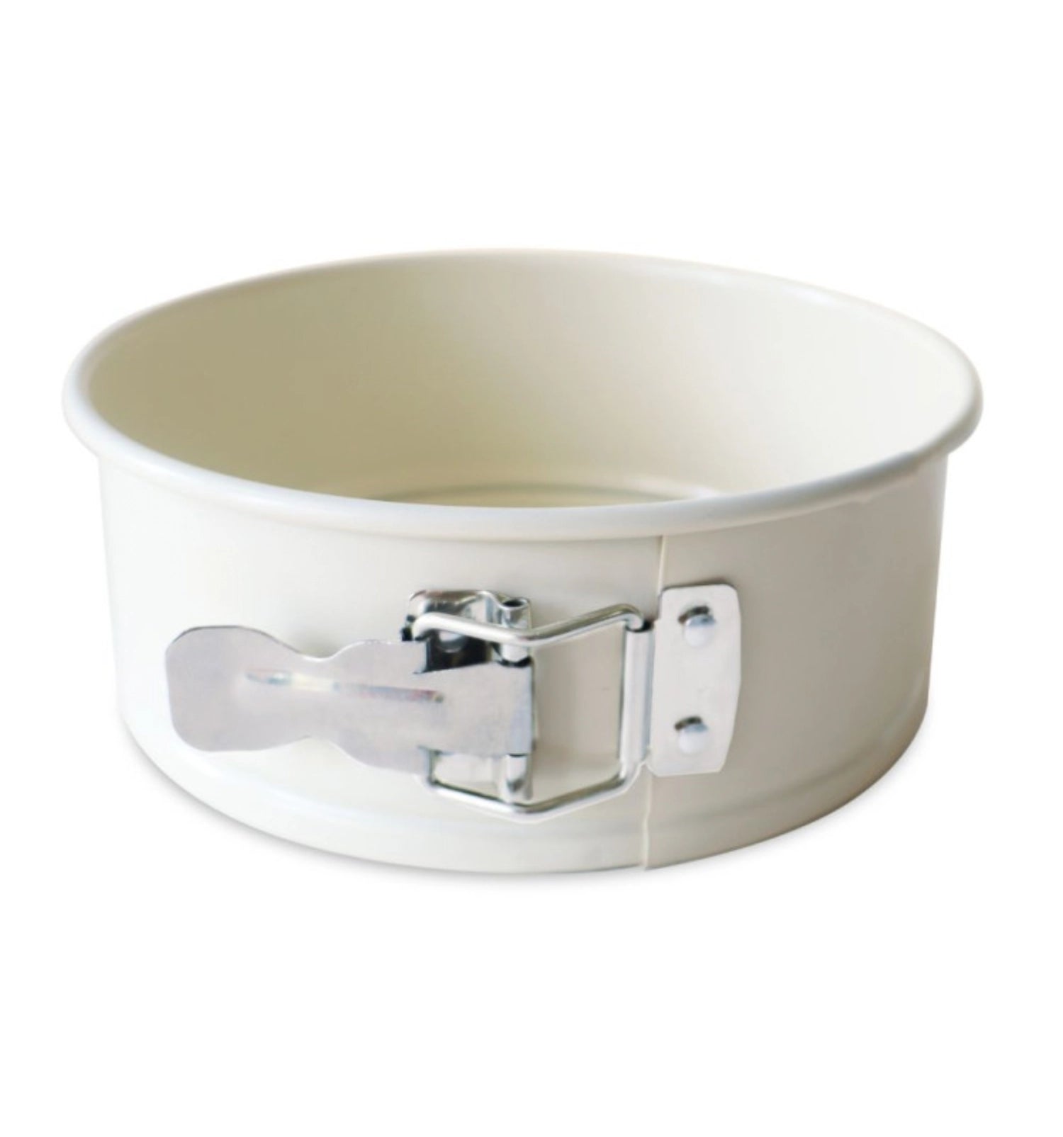 Hochwertige 18 cm Springform mit antihaftbeschichteter Innenfläche, ideal für die Zubereitung von leckeren Backwaren und Desserts.