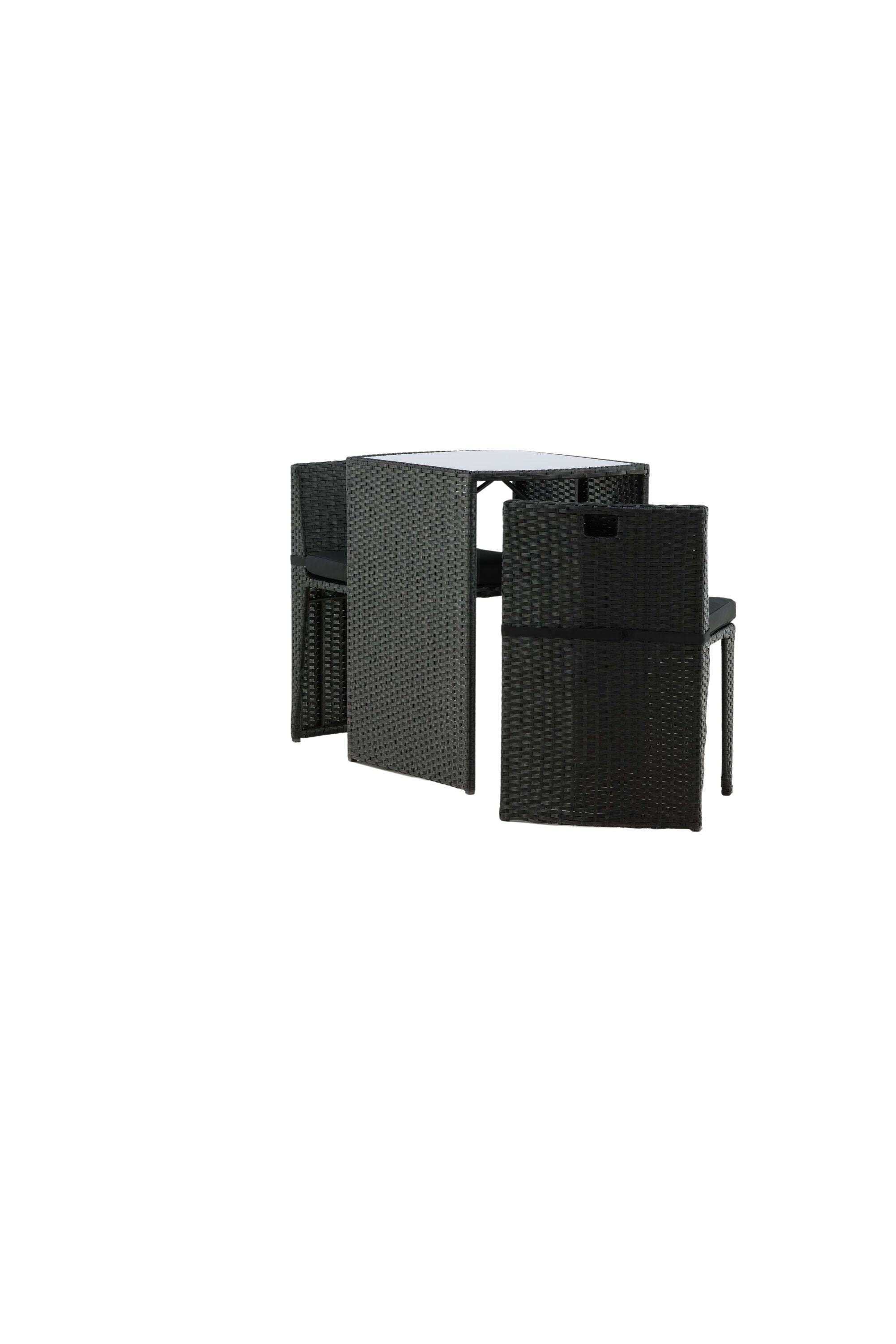 Savanna Café Outdoorset 66cm/2St. in Schwarz präsentiert im Onlineshop von KAQTU Design AG. Gartentischset ist von Venture Home