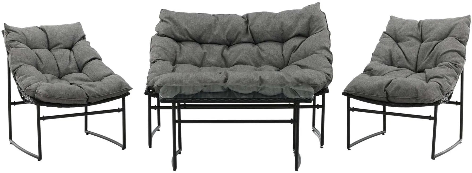 Elegantes Tina Sofa 95cm: Komfort für Ihren Outdoor-Bereich.