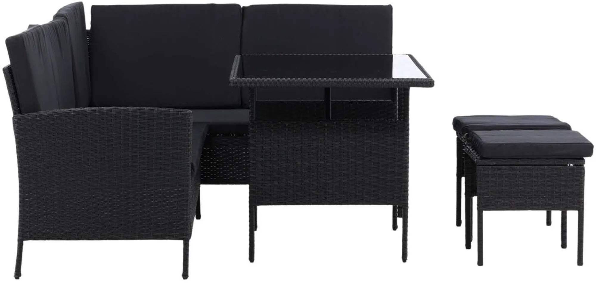 **:** Stilvolles Knock Ecksofa 110cm für Outdoor-Genuss.