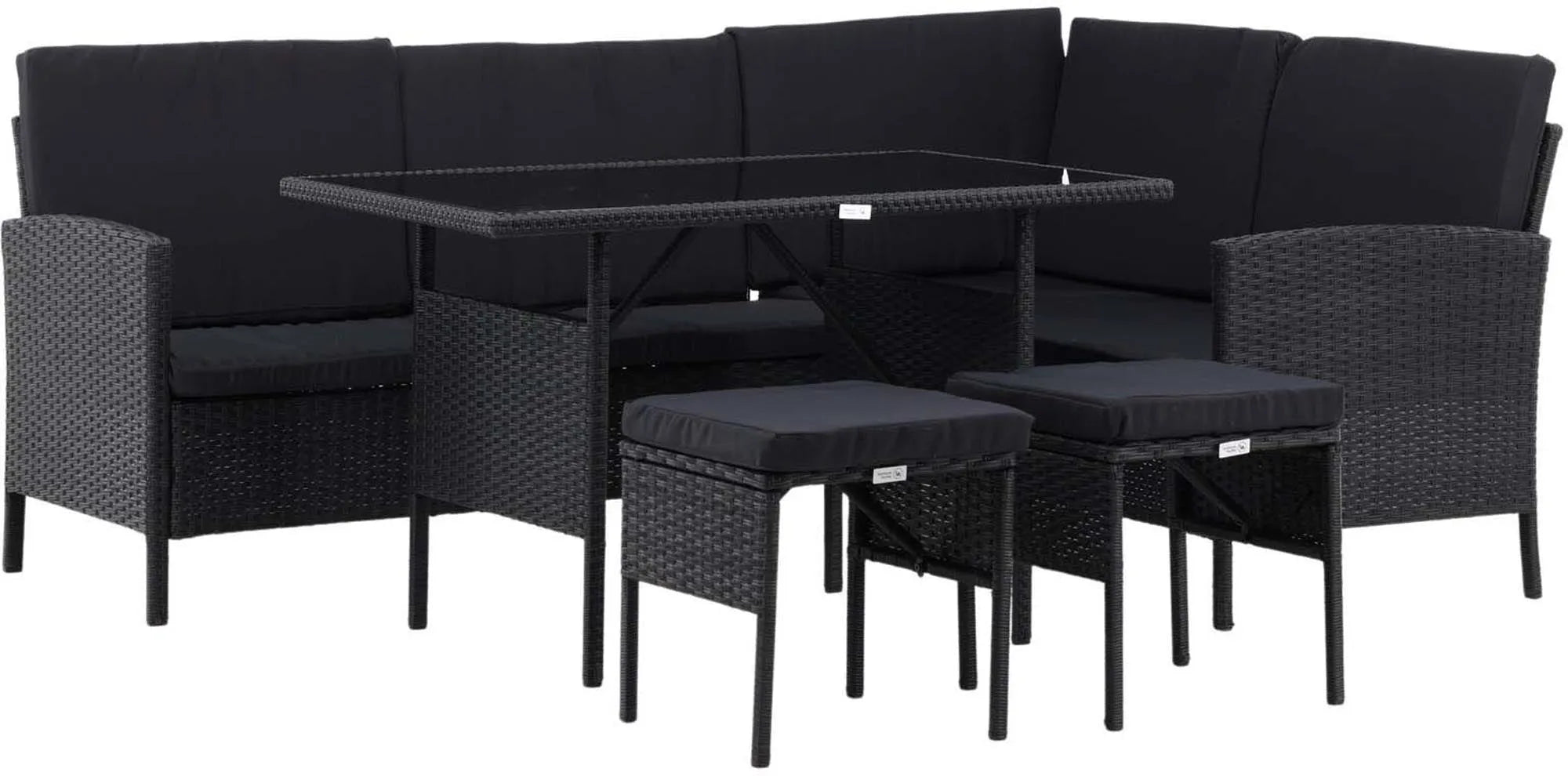 Elegantes Knock Ecksofa 110cm von Venture Home für Gartenkomfort.