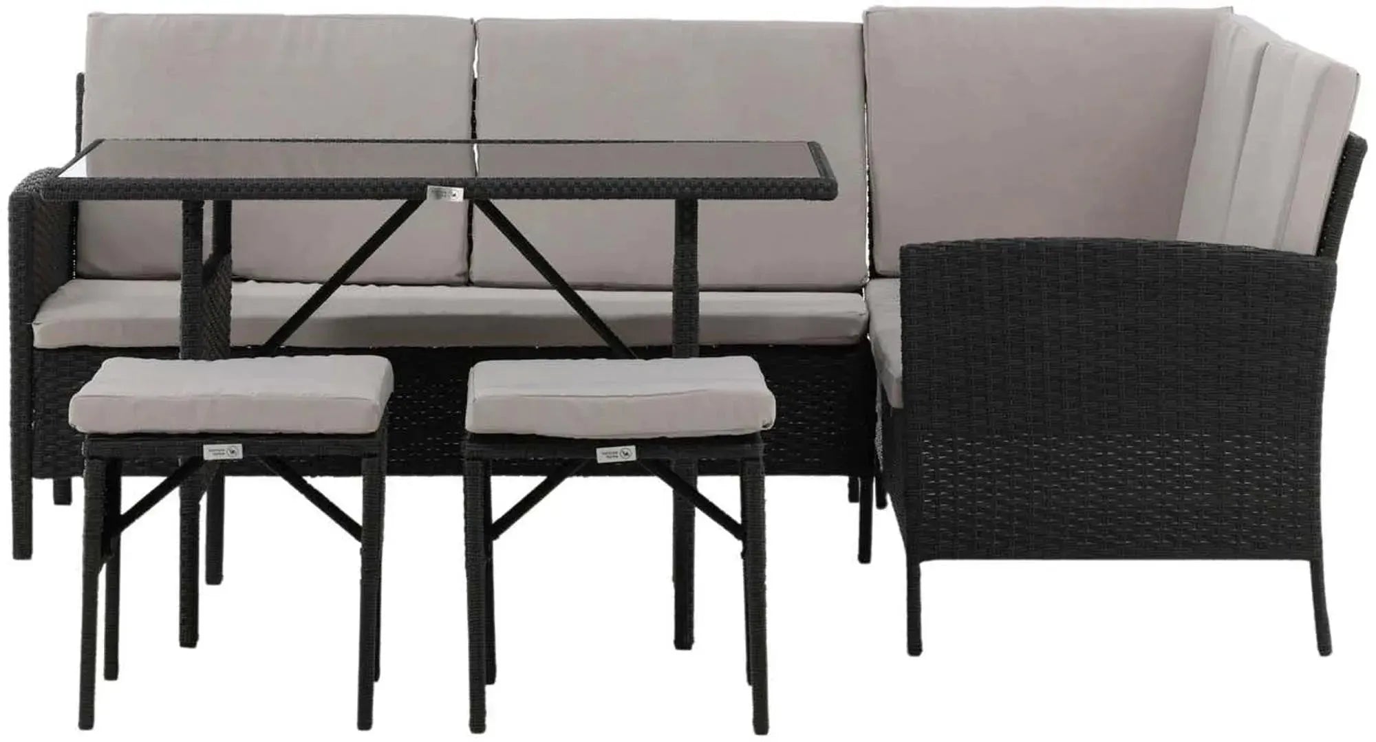 Elegantes Knock Ecksofa 110cm von Venture Home für Gartenfreude.