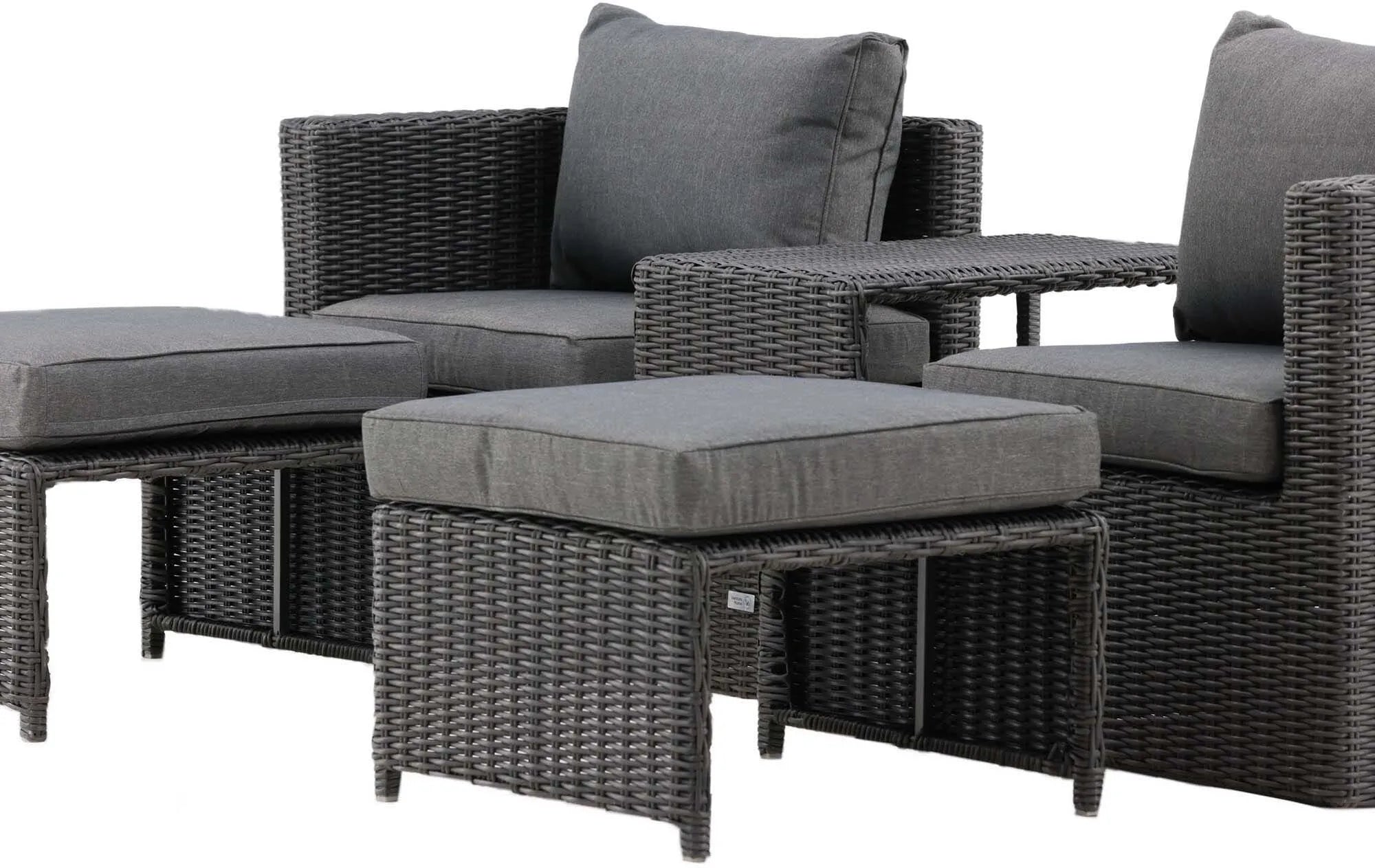 Komfortables Quad Lounge Set 63cm für entspannte Outdoor-Erlebnisse.