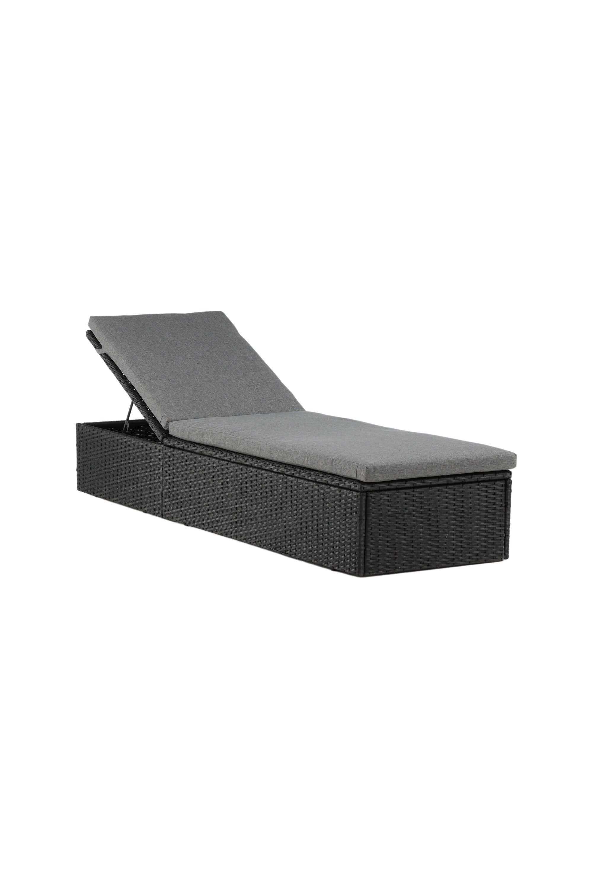 Quad Sonnenlounge in Schwarz präsentiert im Onlineshop von KAQTU Design AG. Liegestuhl ist von Venture Home