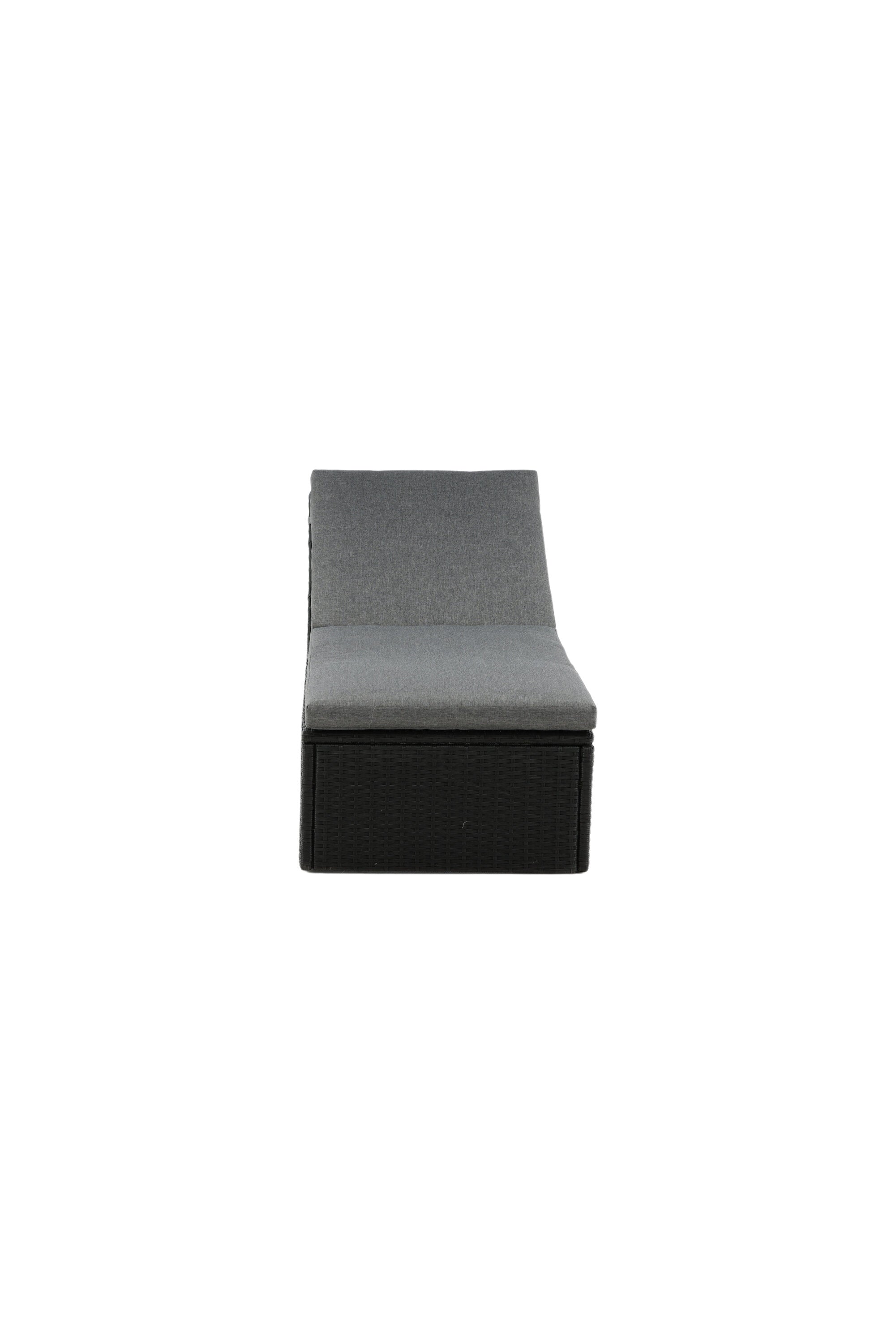 Quad Sonnenlounge in Schwarz präsentiert im Onlineshop von KAQTU Design AG. Liegestuhl ist von Venture Home