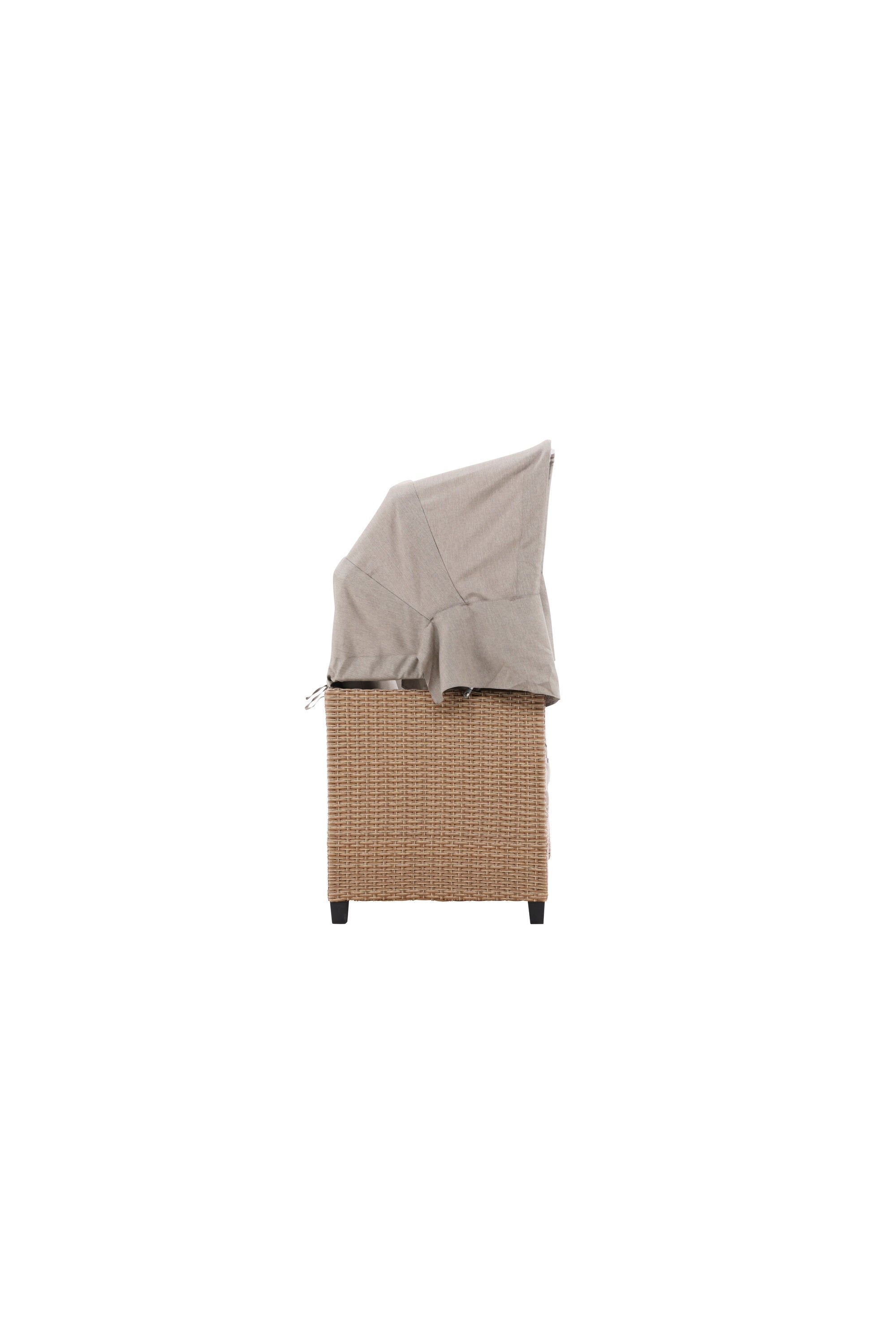 Nopy Sonnenlounge in Beige präsentiert im Onlineshop von KAQTU Design AG. Liegestuhl ist von Venture Home