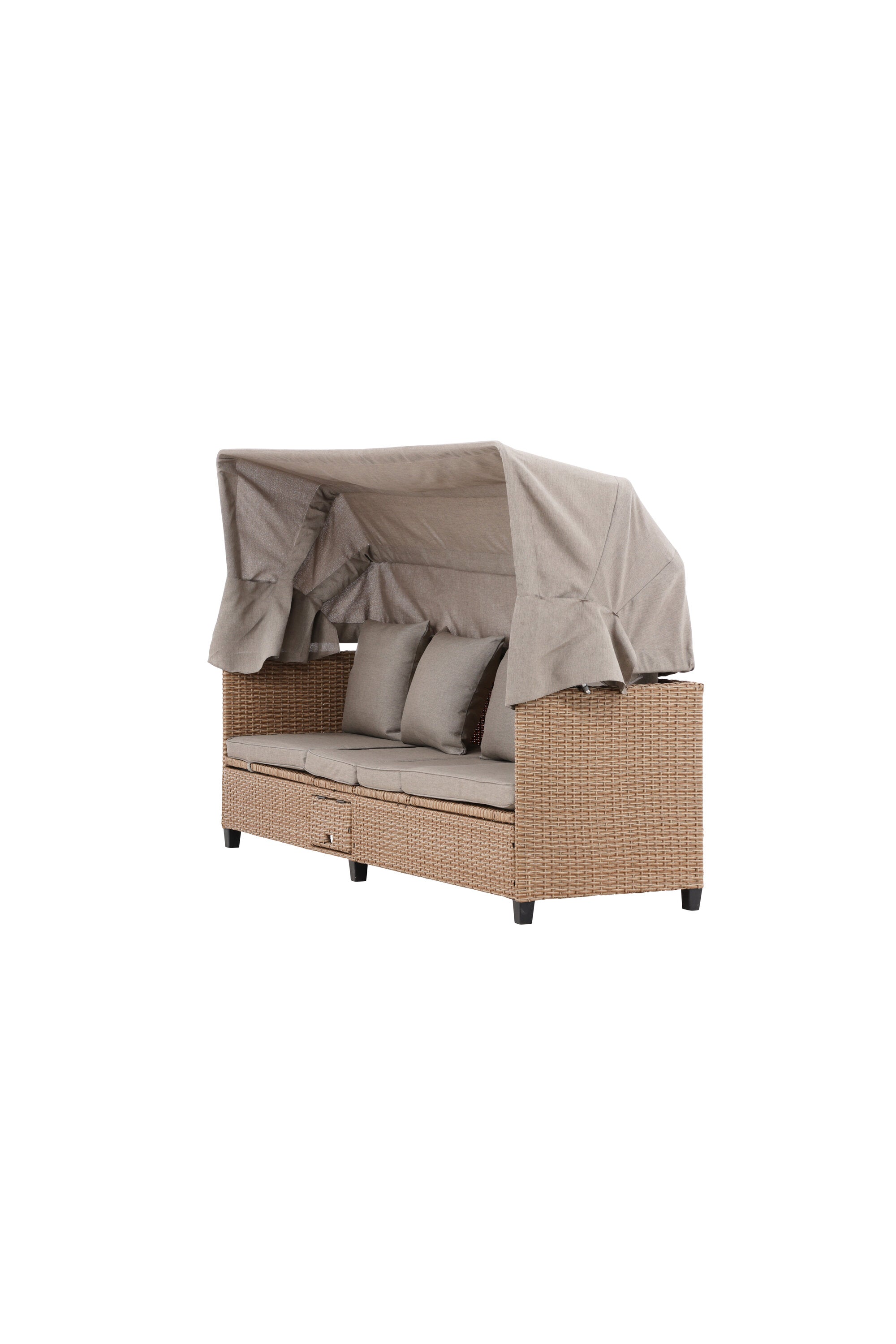 Nopy Sonnenlounge in Beige präsentiert im Onlineshop von KAQTU Design AG. Liegestuhl ist von Venture Home