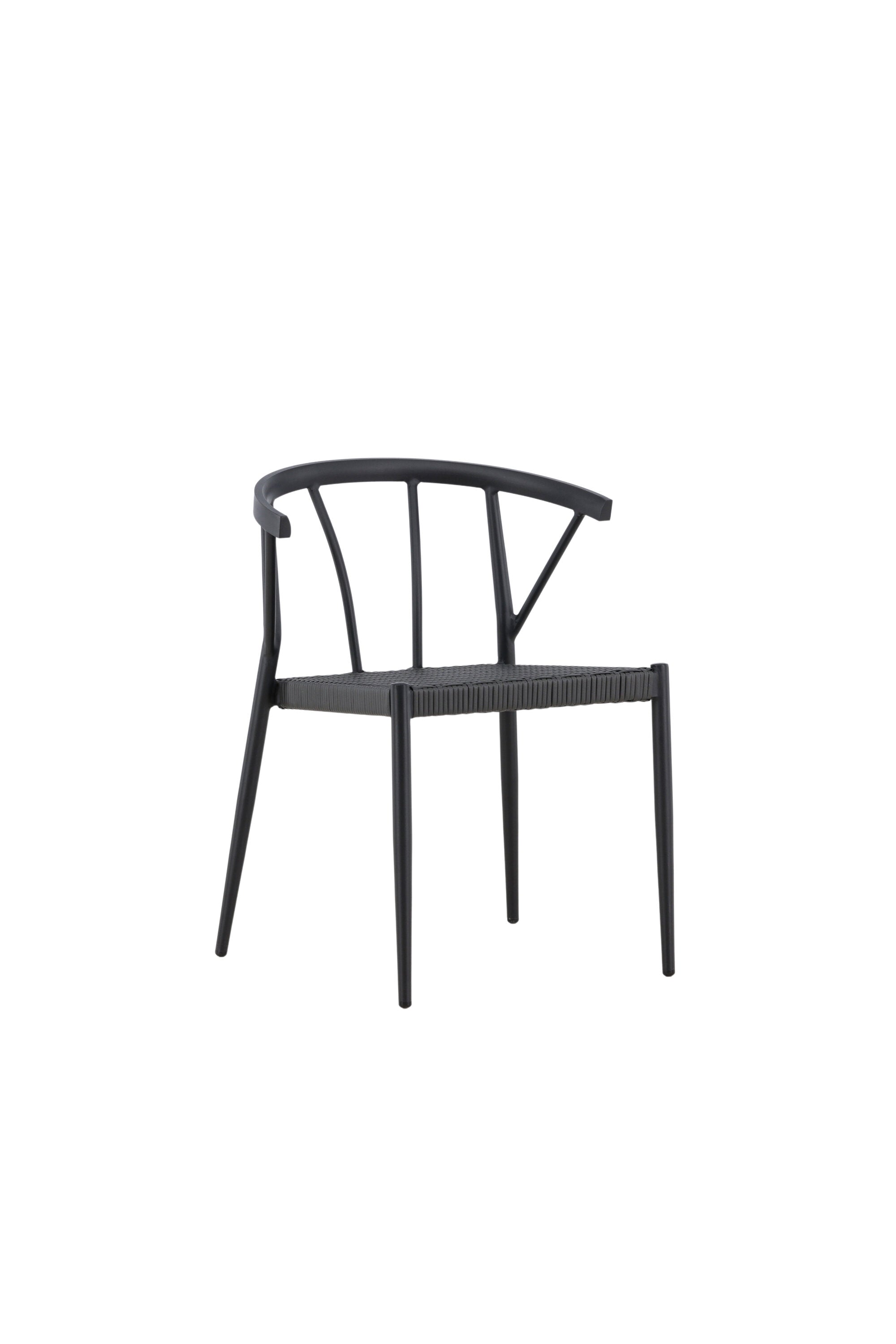 Stina Stuhl in Schwarz präsentiert im Onlineshop von KAQTU Design AG. Gartenstuhl ist von Venture Home