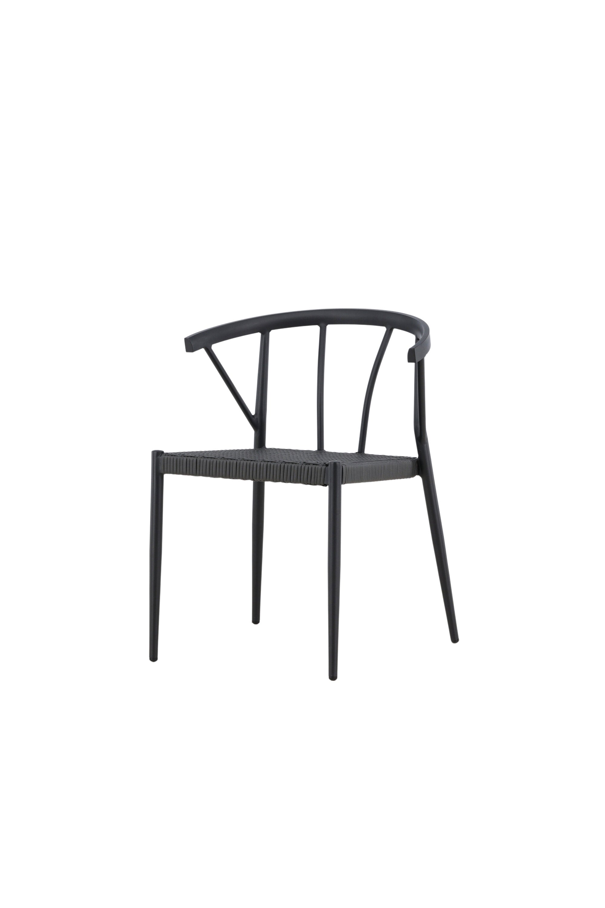 Stina Stuhl in Schwarz präsentiert im Onlineshop von KAQTU Design AG. Gartenstuhl ist von Venture Home