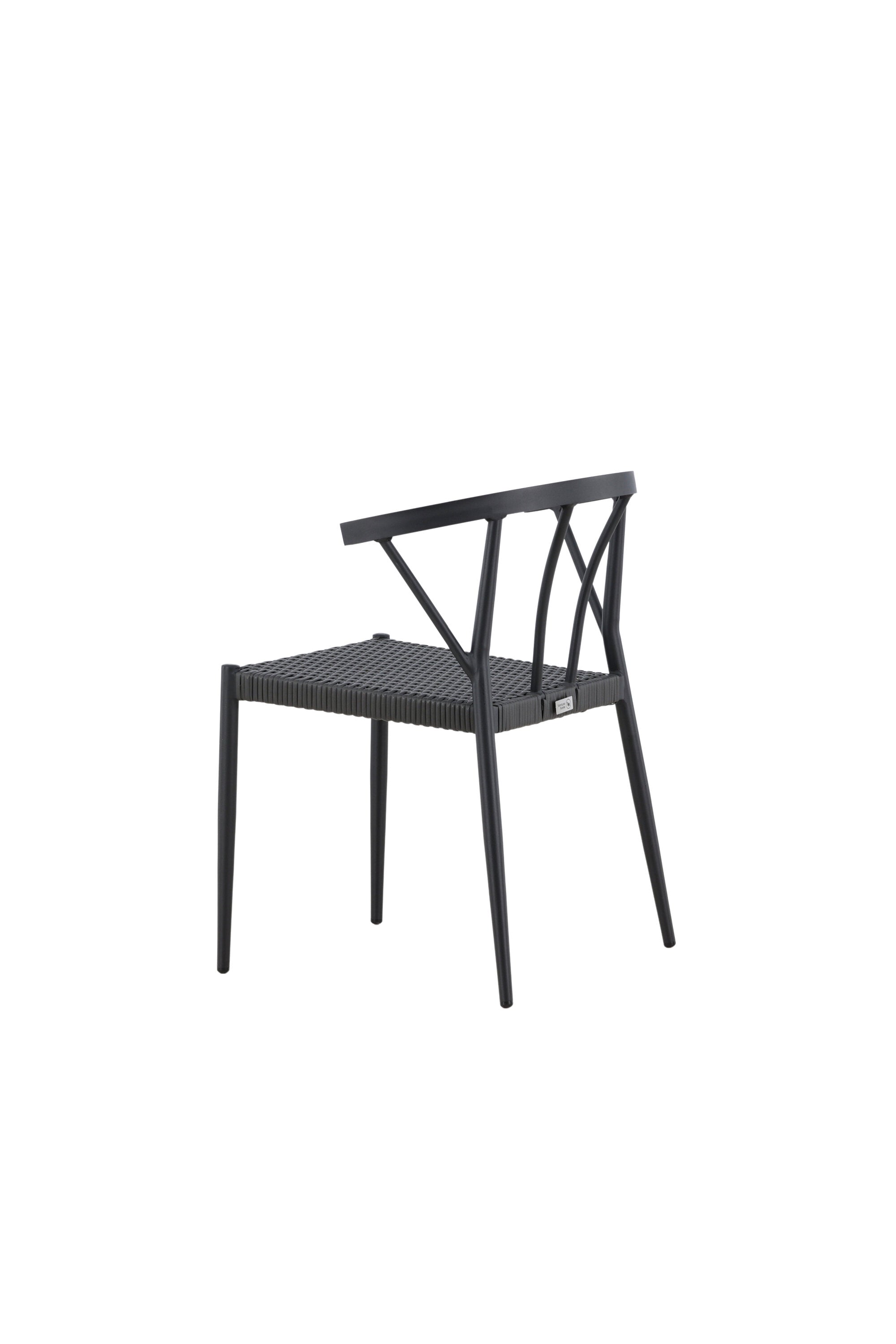 Stina Stuhl in Schwarz präsentiert im Onlineshop von KAQTU Design AG. Gartenstuhl ist von Venture Home