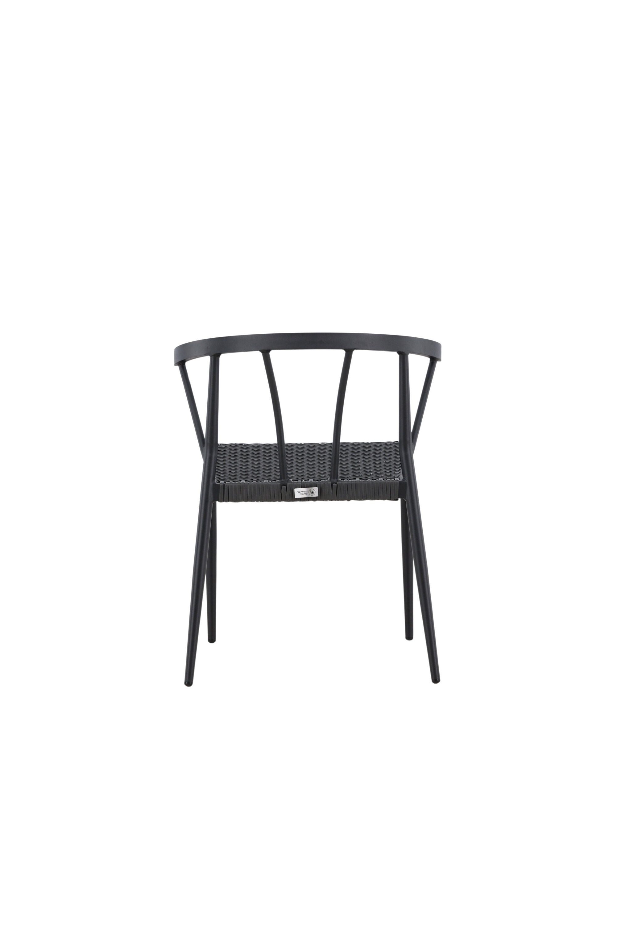 Stina Stuhl in Schwarz präsentiert im Onlineshop von KAQTU Design AG. Gartenstuhl ist von Venture Home