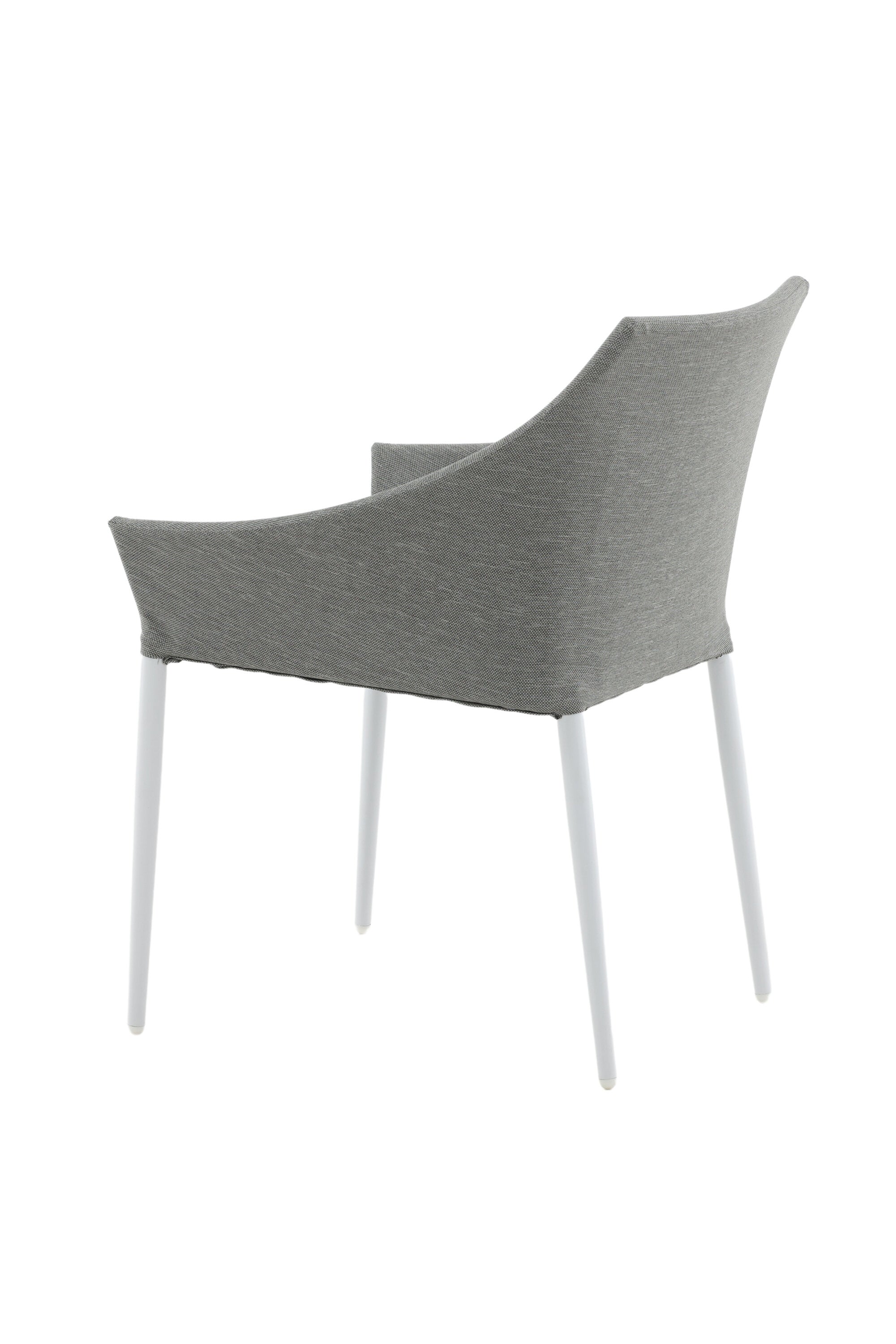 Spoga Stuhl in Weiss/Grau präsentiert im Onlineshop von KAQTU Design AG. Gartenstuhl ist von Venture Home