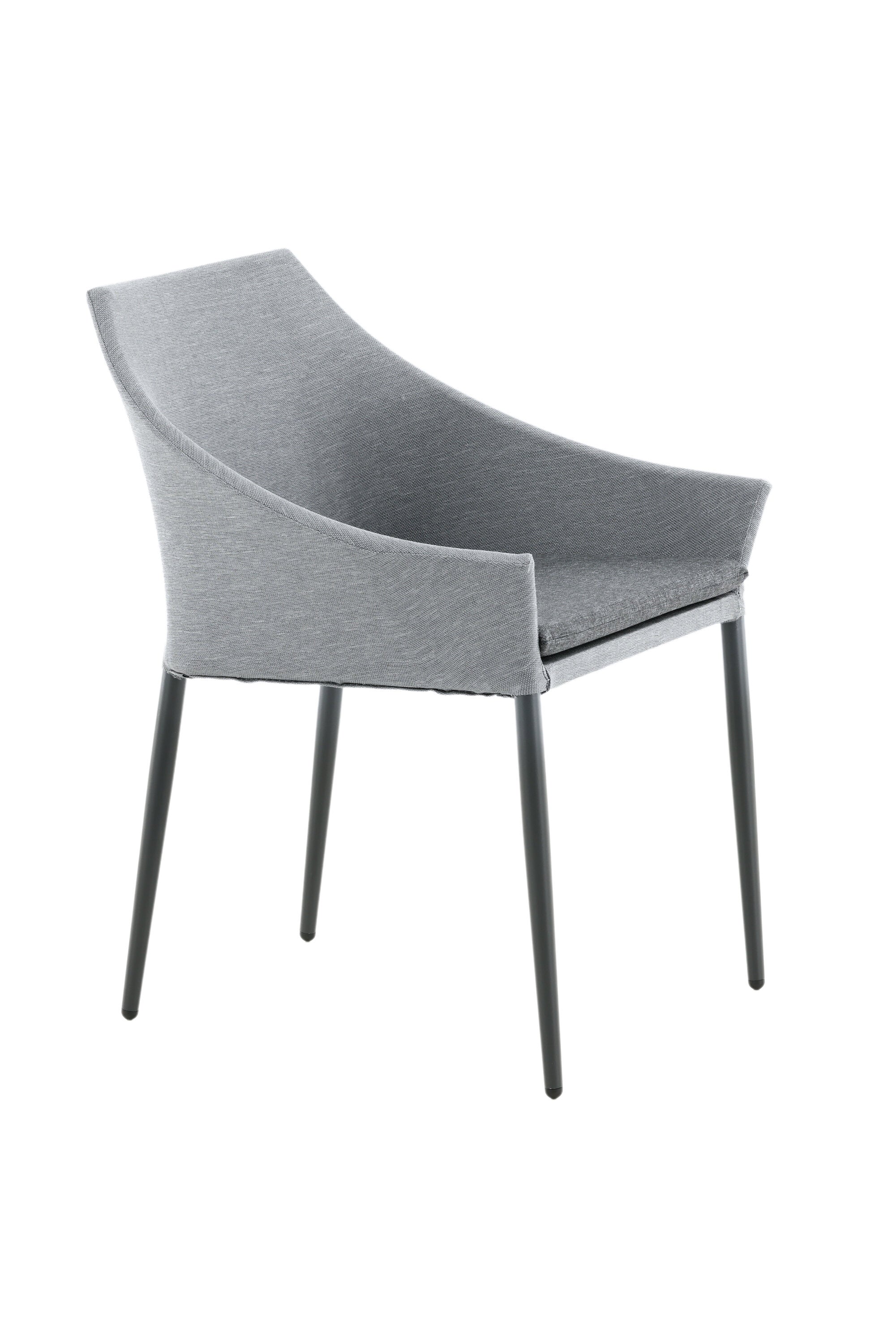 Spoga Stuhl in Schwarz/Grau präsentiert im Onlineshop von KAQTU Design AG. Gartenstuhl ist von Venture Home