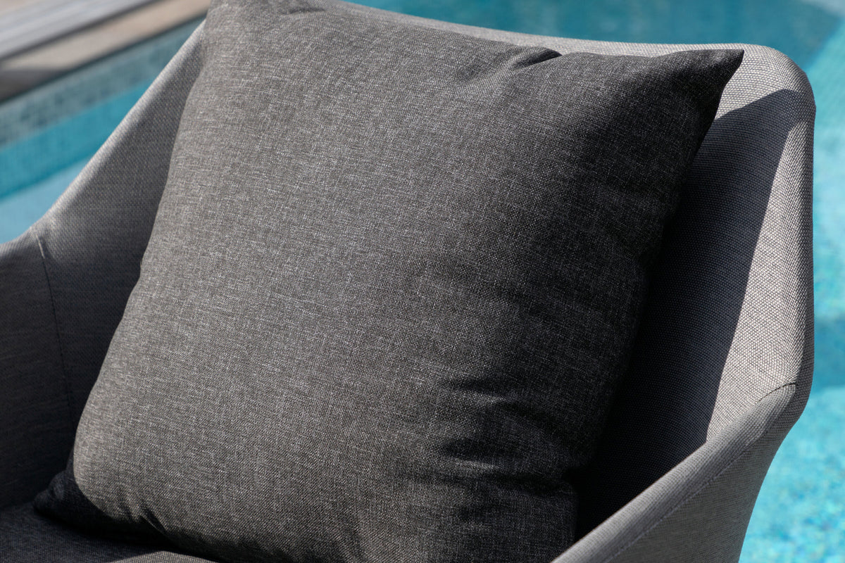 Spoga Sofagarnitur in Schwarz/Grau präsentiert im Onlineshop von KAQTU Design AG. Loungeset ist von Venture Home