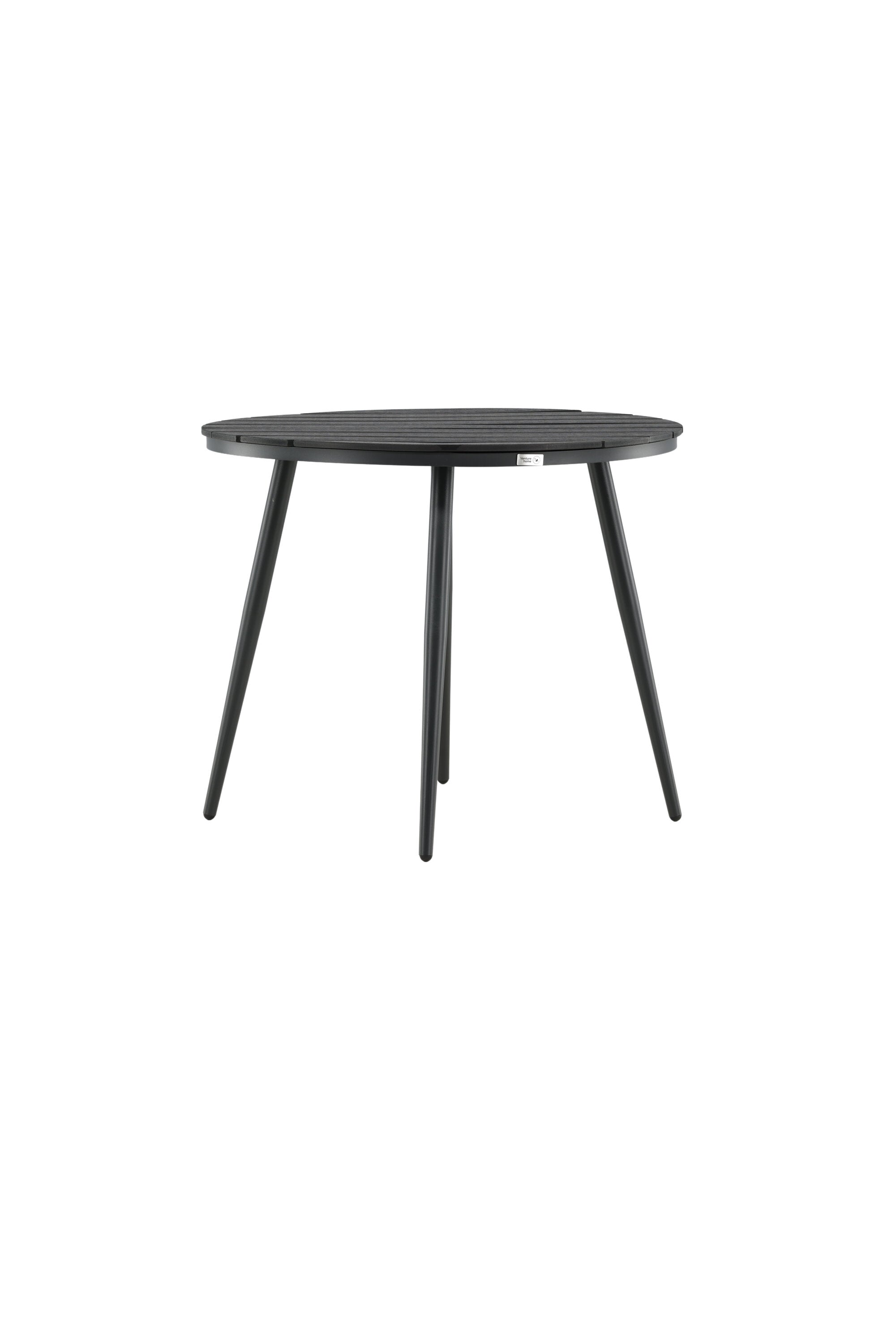 Break Gartentisch rund in Schwarz präsentiert im Onlineshop von KAQTU Design AG. Gartentisch ist von Venture Home
