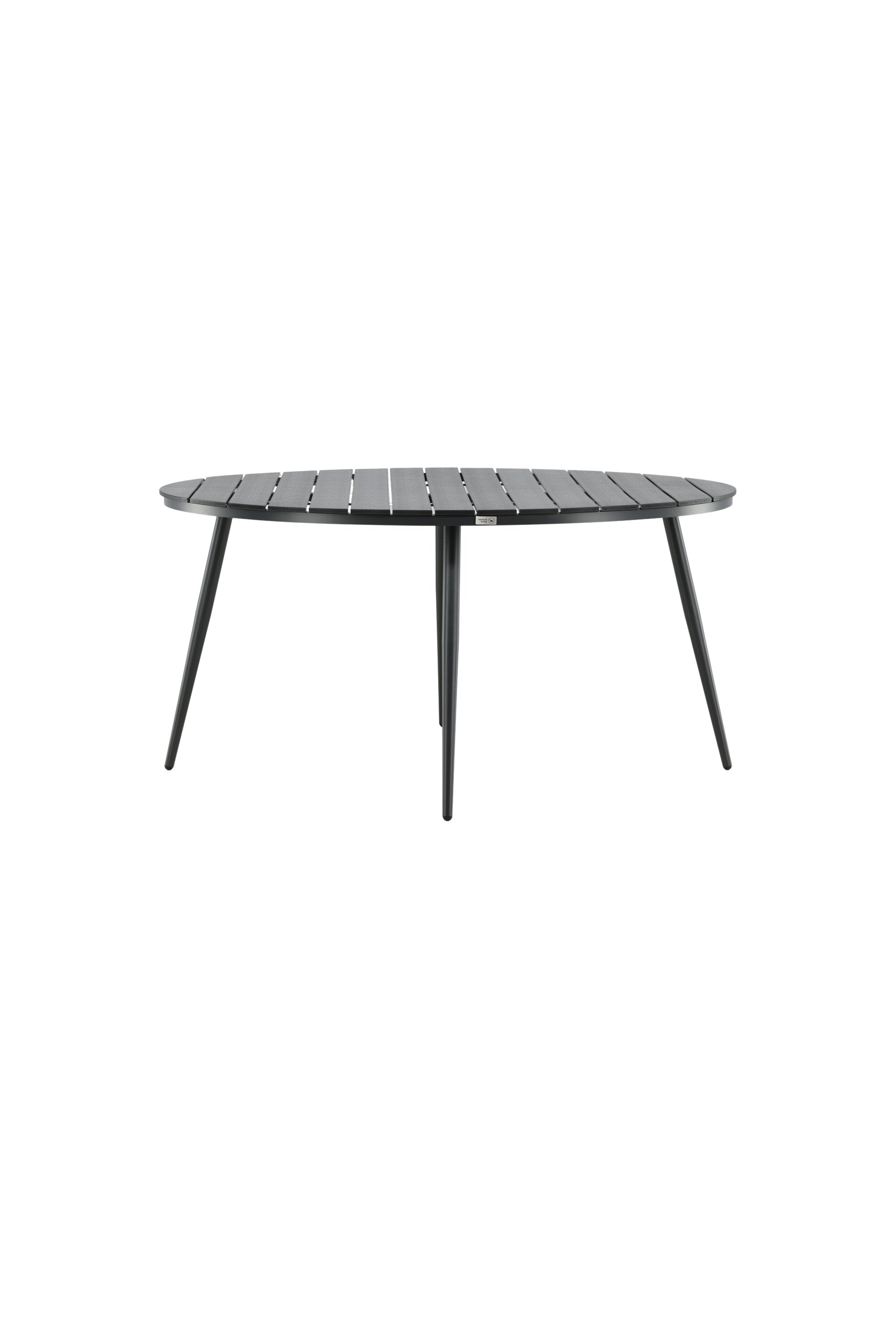Break Gartentisch rund in Schwarz präsentiert im Onlineshop von KAQTU Design AG. Gartentisch ist von Venture Home