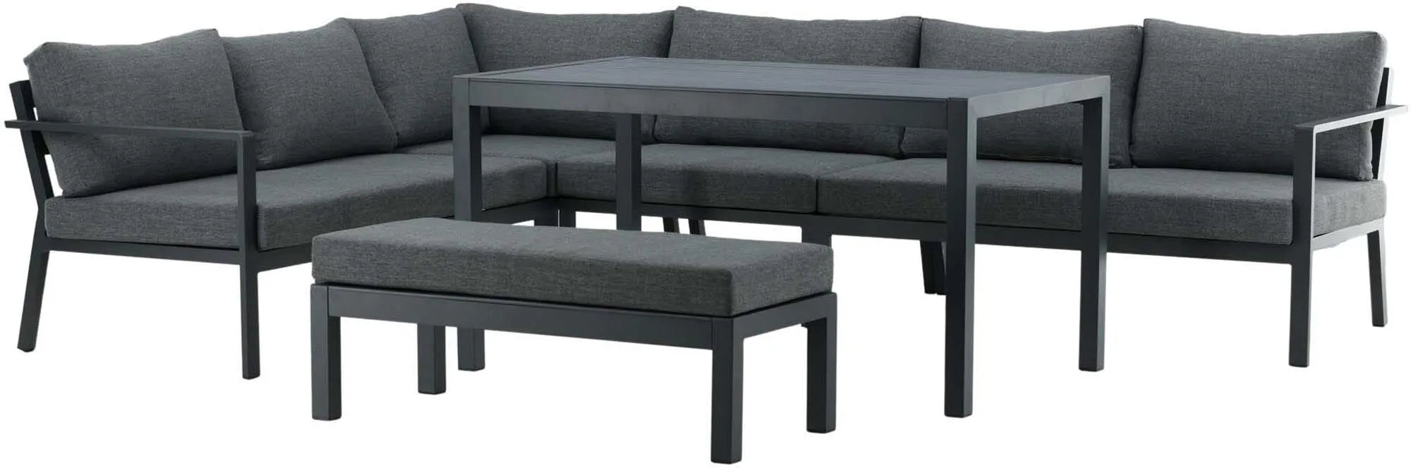 Ramos Ecksofa: Elegantes Outdoor-Design aus langlebigem Aluminium.