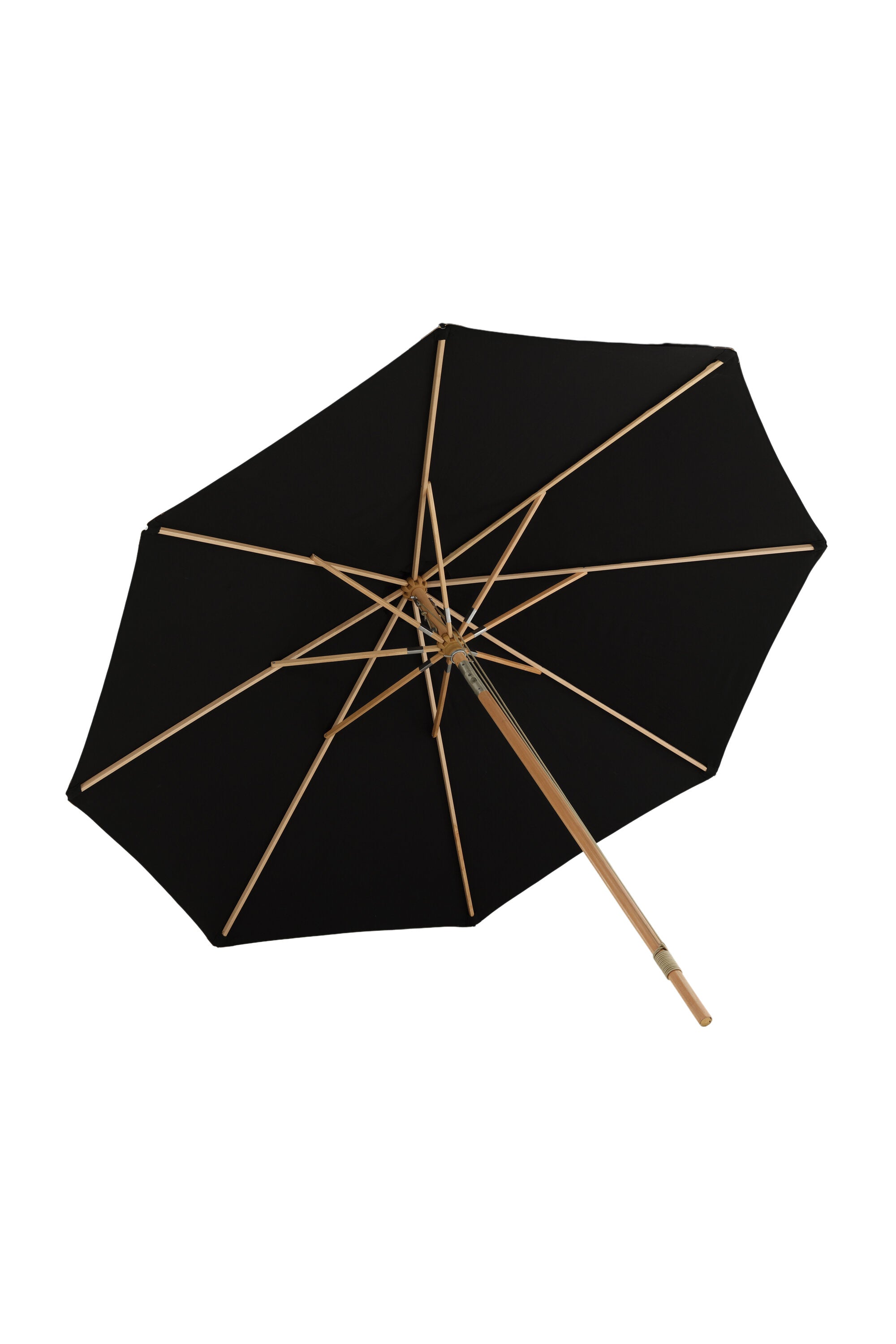 Nypo Sonnenschirm in Schwarz präsentiert im Onlineshop von KAQTU Design AG. Sonnenschirm ist von Venture Home