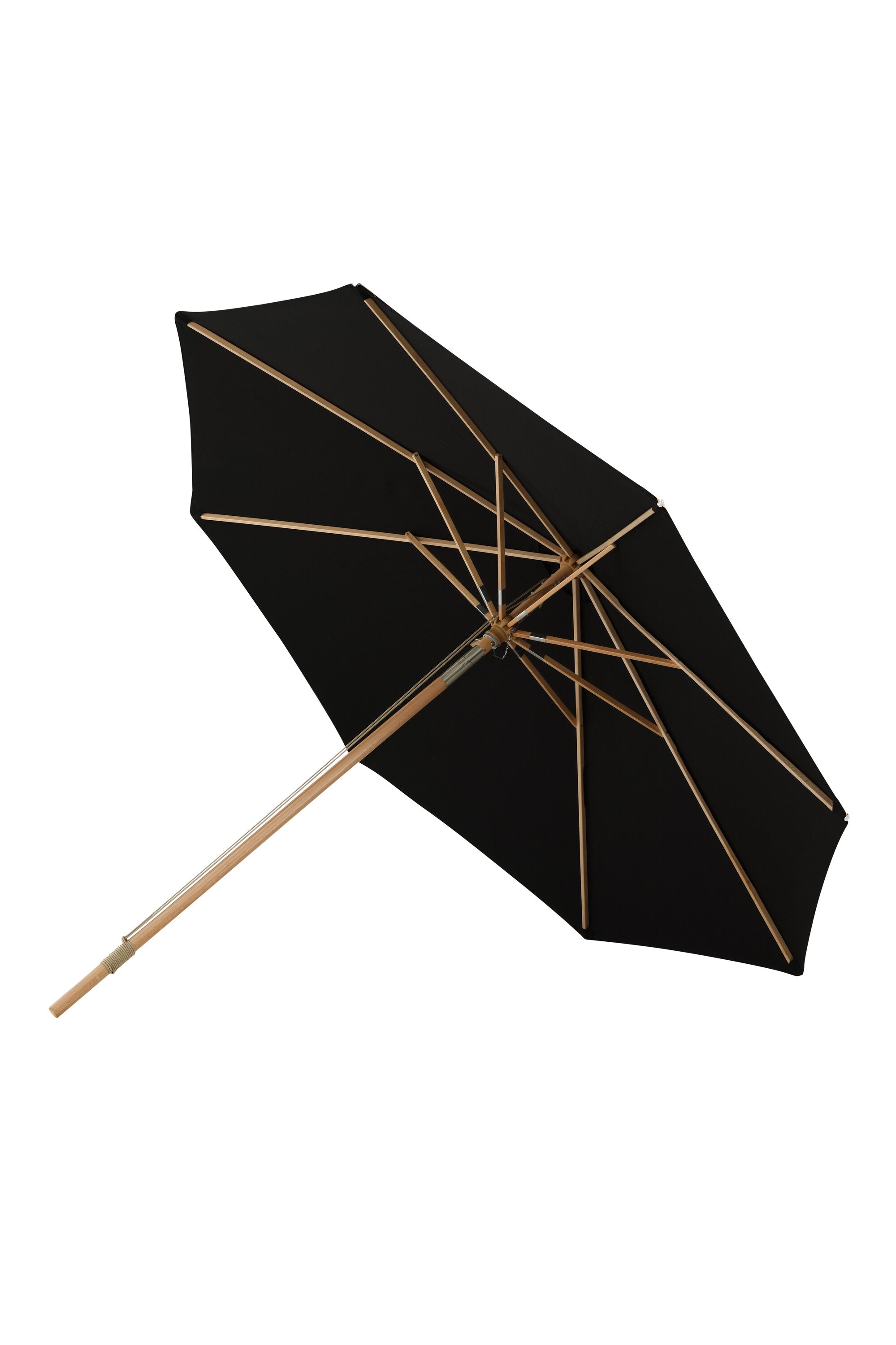 Nypo Sonnenschirm in Schwarz präsentiert im Onlineshop von KAQTU Design AG. Sonnenschirm ist von Venture Home