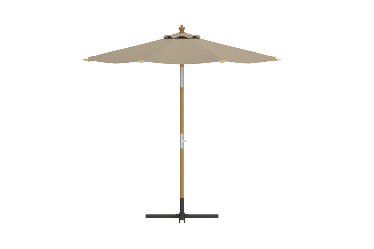Cerox Regenschirm in Beige präsentiert im Onlineshop von KAQTU Design AG. Sonnenschirm ist von Venture Home