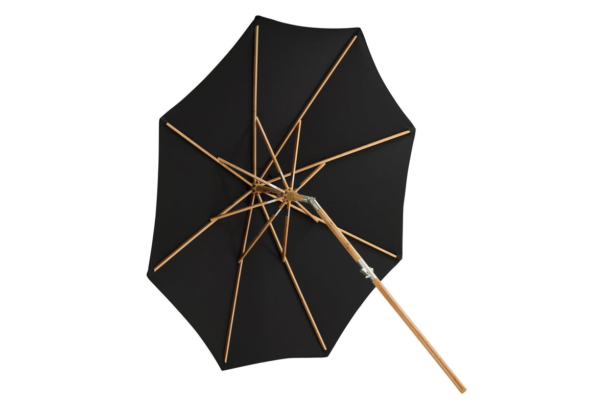 Cerox Sonnenschirm in Schwarz präsentiert im Onlineshop von KAQTU Design AG. Sonnenschirm ist von Venture Home