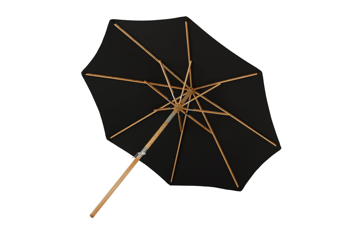 Cerox Sonnenschirm in Schwarz präsentiert im Onlineshop von KAQTU Design AG. Sonnenschirm ist von Venture Home
