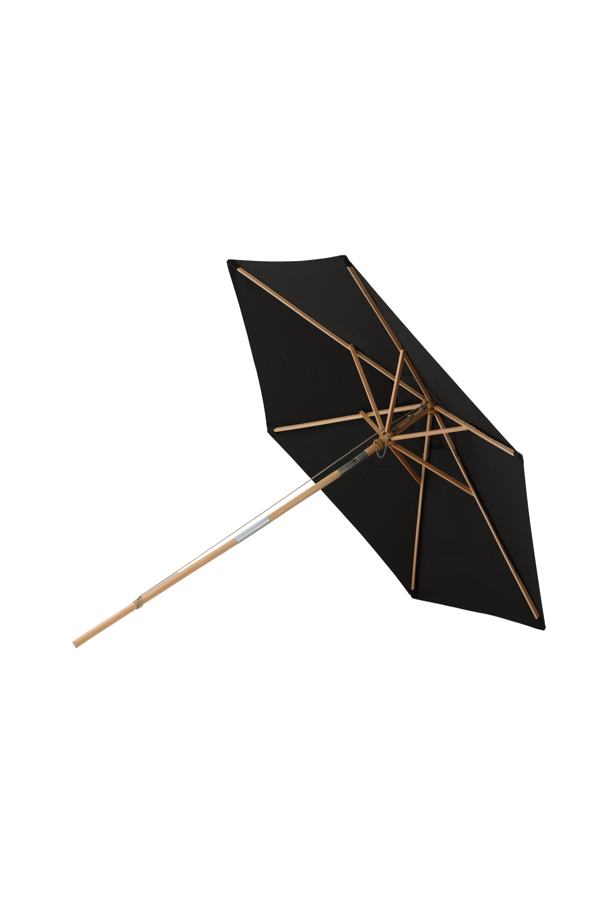 Corypho Sonnenschirm in Schwarz präsentiert im Onlineshop von KAQTU Design AG. Sonnenschirm ist von Venture Home
