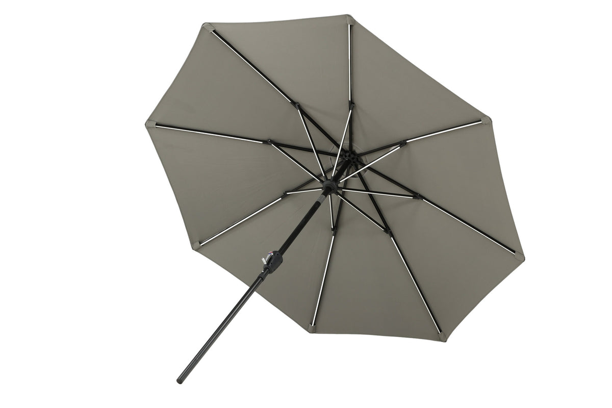 Sabal Sonnenschirm in Grau präsentiert im Onlineshop von KAQTU Design AG. Sonnenschirm ist von Venture Home