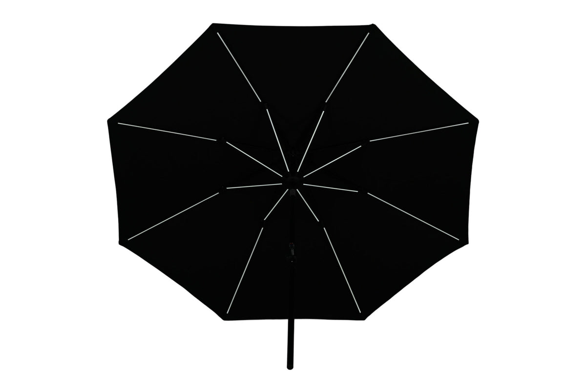 Sabal Sonnenschirm in Schwarz präsentiert im Onlineshop von KAQTU Design AG. Sonnenschirm ist von Venture Home