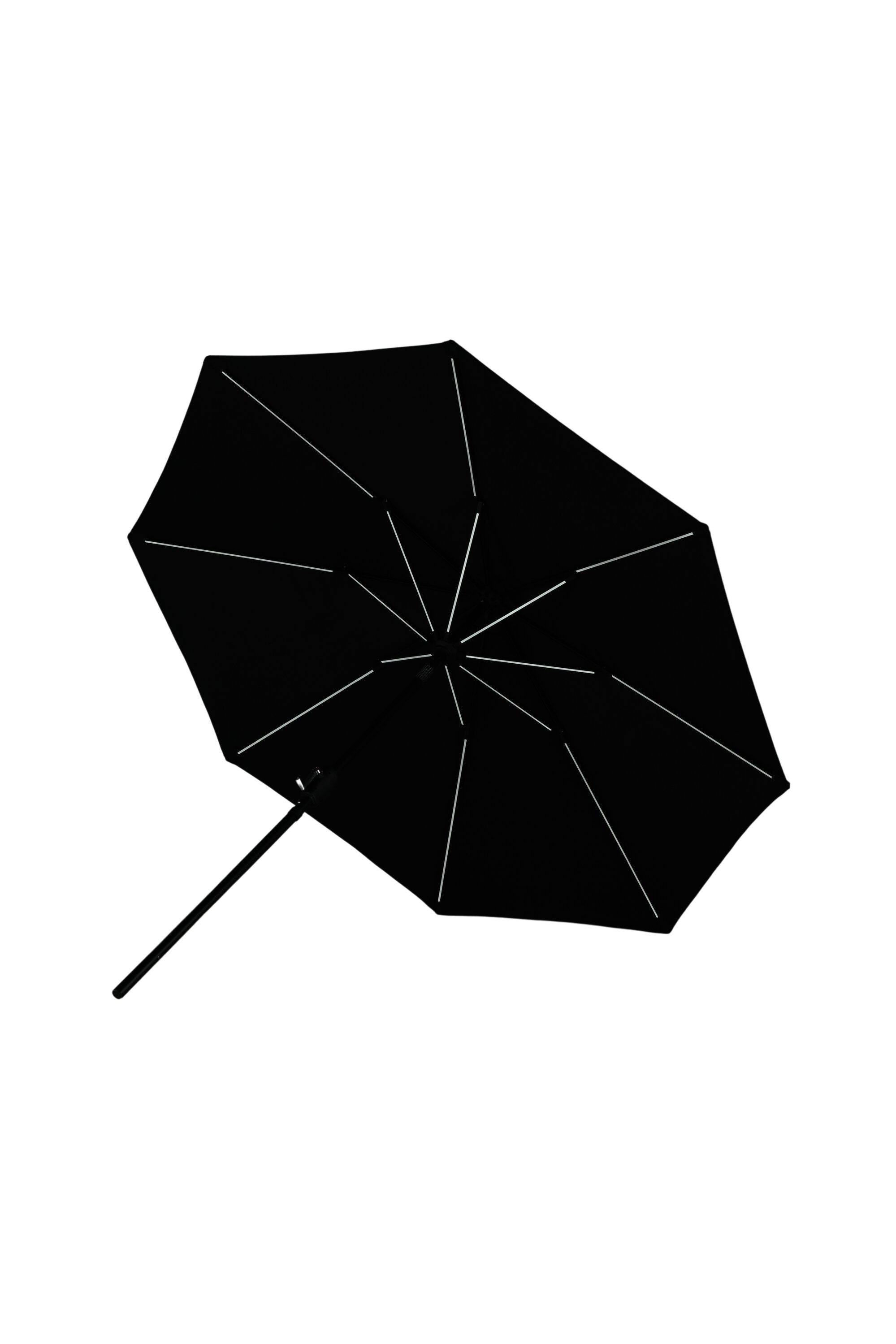 Sabal Sonnenschirm in Schwarz präsentiert im Onlineshop von KAQTU Design AG. Sonnenschirm ist von Venture Home