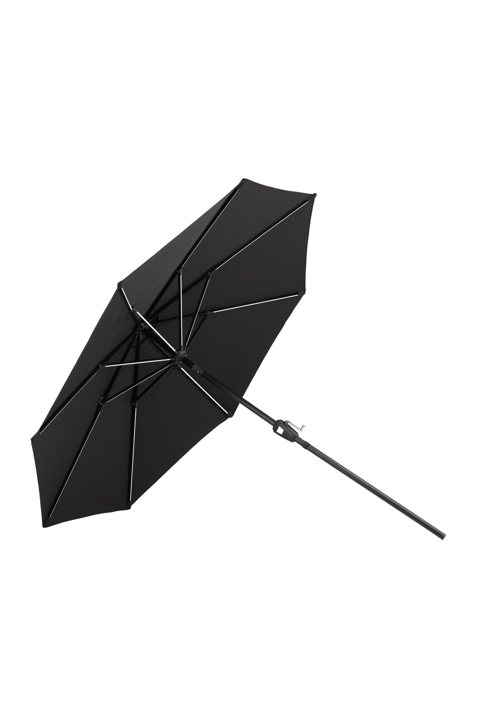 Sabal Sonnenschirm in Schwarz präsentiert im Onlineshop von KAQTU Design AG. Sonnenschirm ist von Venture Home