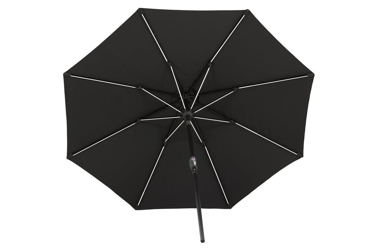 Sabal Sonnenschirm in Schwarz präsentiert im Onlineshop von KAQTU Design AG. Sonnenschirm ist von Venture Home