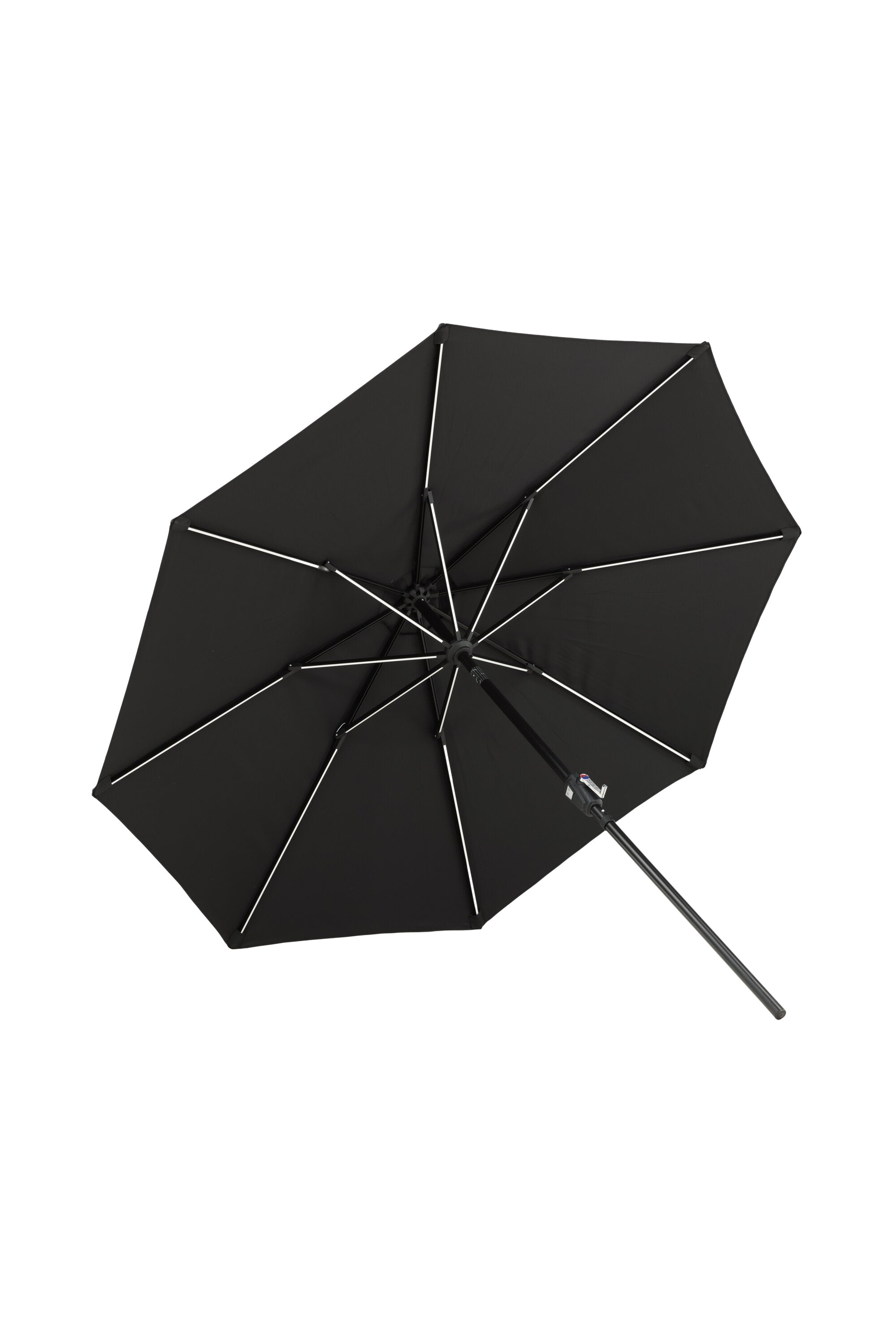 Sabal Sonnenschirm in Schwarz präsentiert im Onlineshop von KAQTU Design AG. Sonnenschirm ist von Venture Home