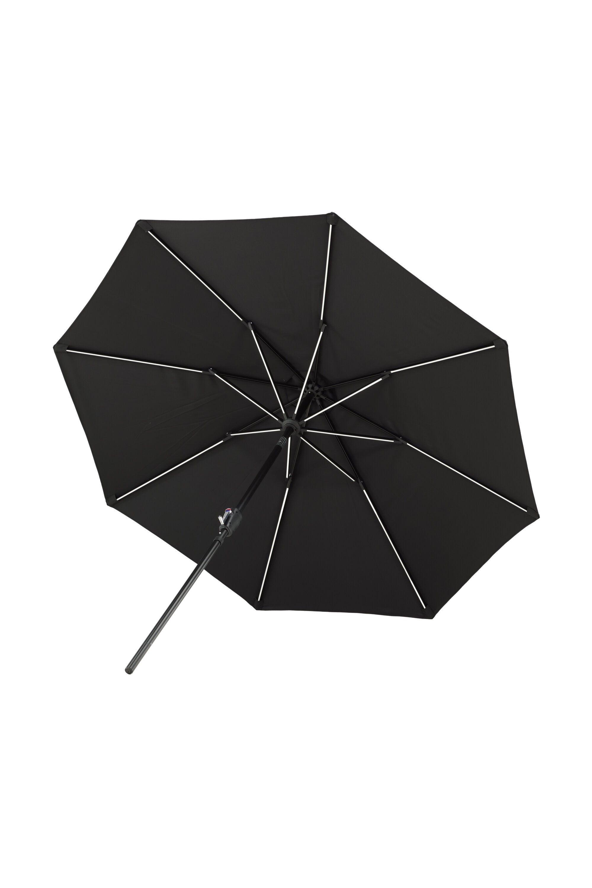 Sabal Sonnenschirm in Schwarz präsentiert im Onlineshop von KAQTU Design AG. Sonnenschirm ist von Venture Home