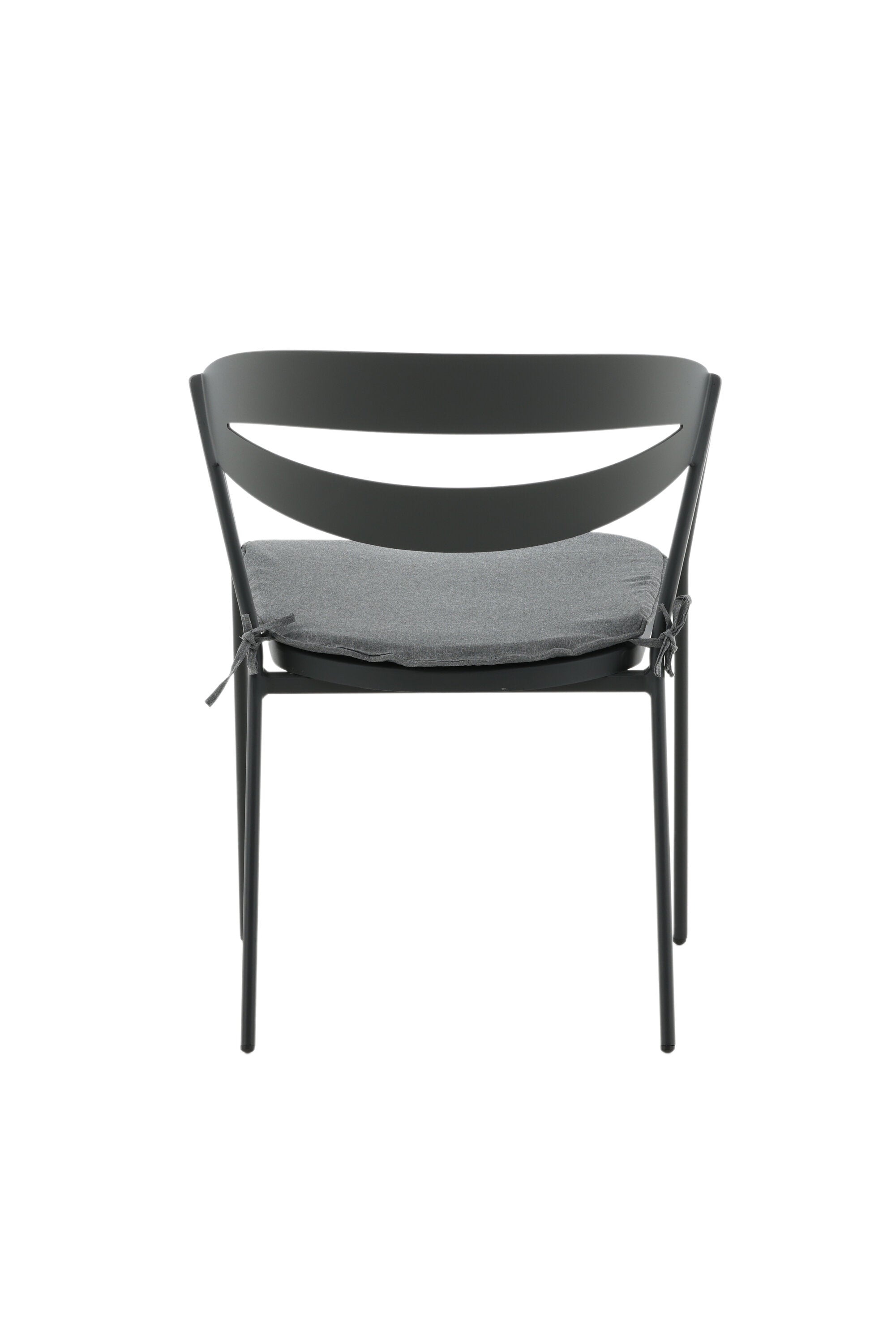 Slit Stuhl in Schwarz präsentiert im Onlineshop von KAQTU Design AG. Gartenstuhl mit Armlehnen ist von Venture Home