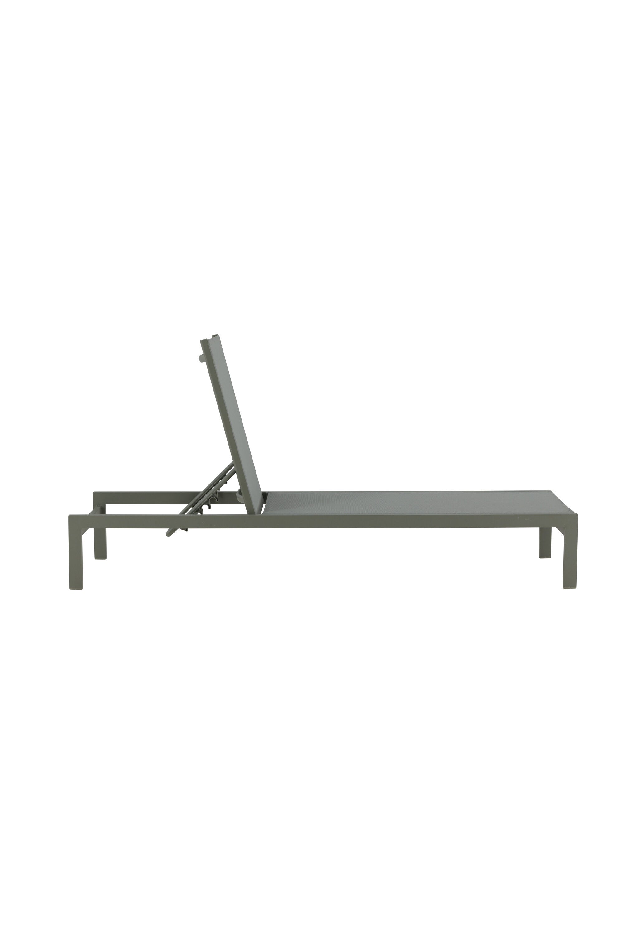 Copacabana Sonnenliege in Khaki präsentiert im Onlineshop von KAQTU Design AG. Liegestuhl ist von Venture Home
