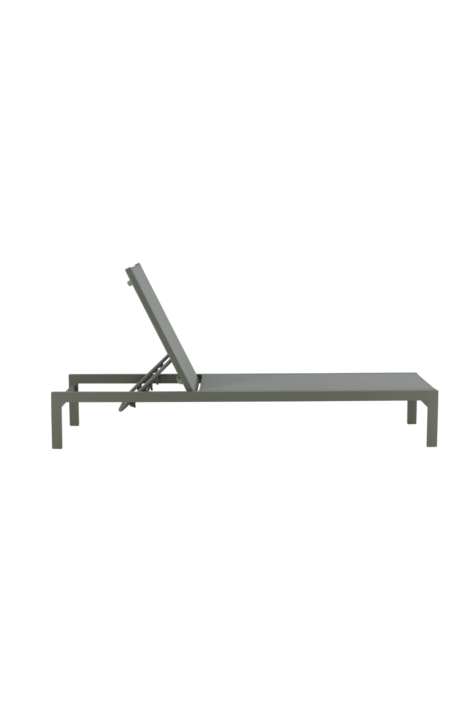 Copacabana Sonnenliege in Khaki präsentiert im Onlineshop von KAQTU Design AG. Liegestuhl ist von Venture Home