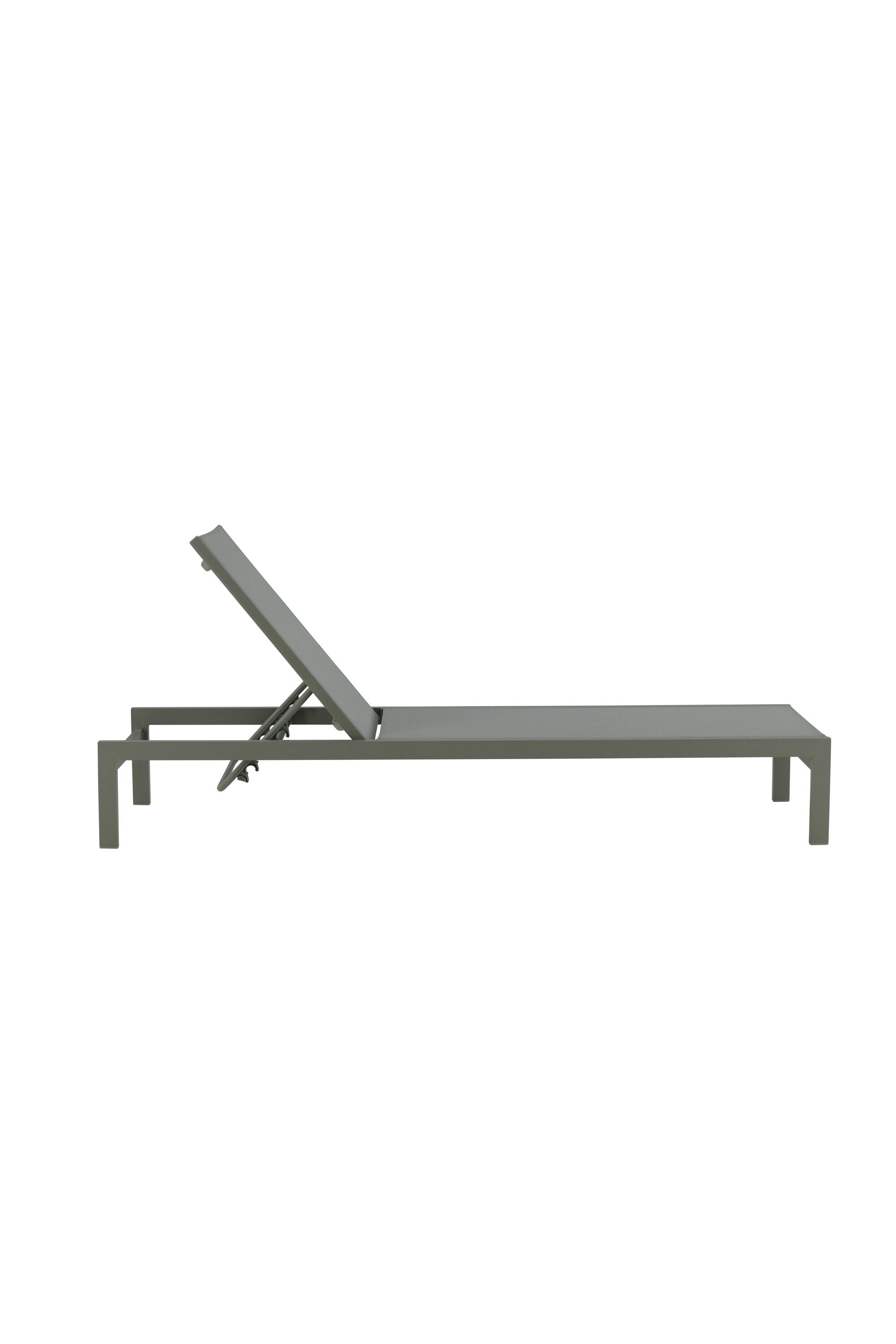 Copacabana Sonnenliege in Khaki präsentiert im Onlineshop von KAQTU Design AG. Liegestuhl ist von Venture Home