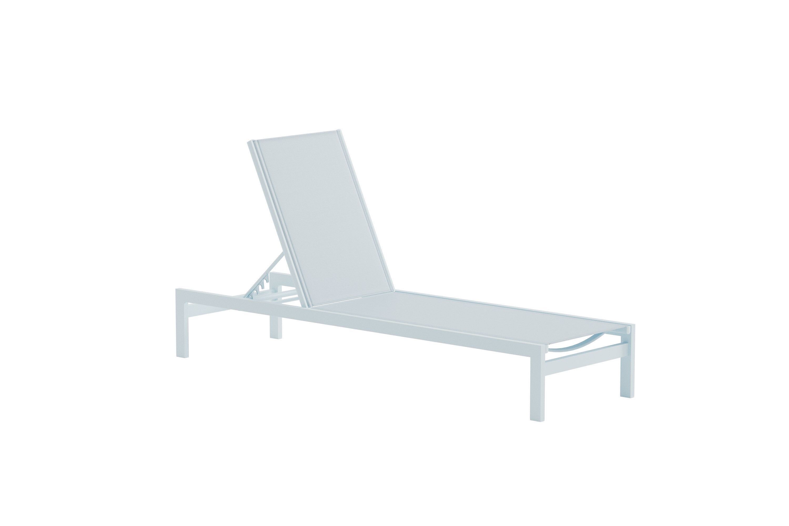 Copacabana Liegestuhl in Helles Blau präsentiert im Onlineshop von KAQTU Design AG. Liegestuhl ist von Venture Home