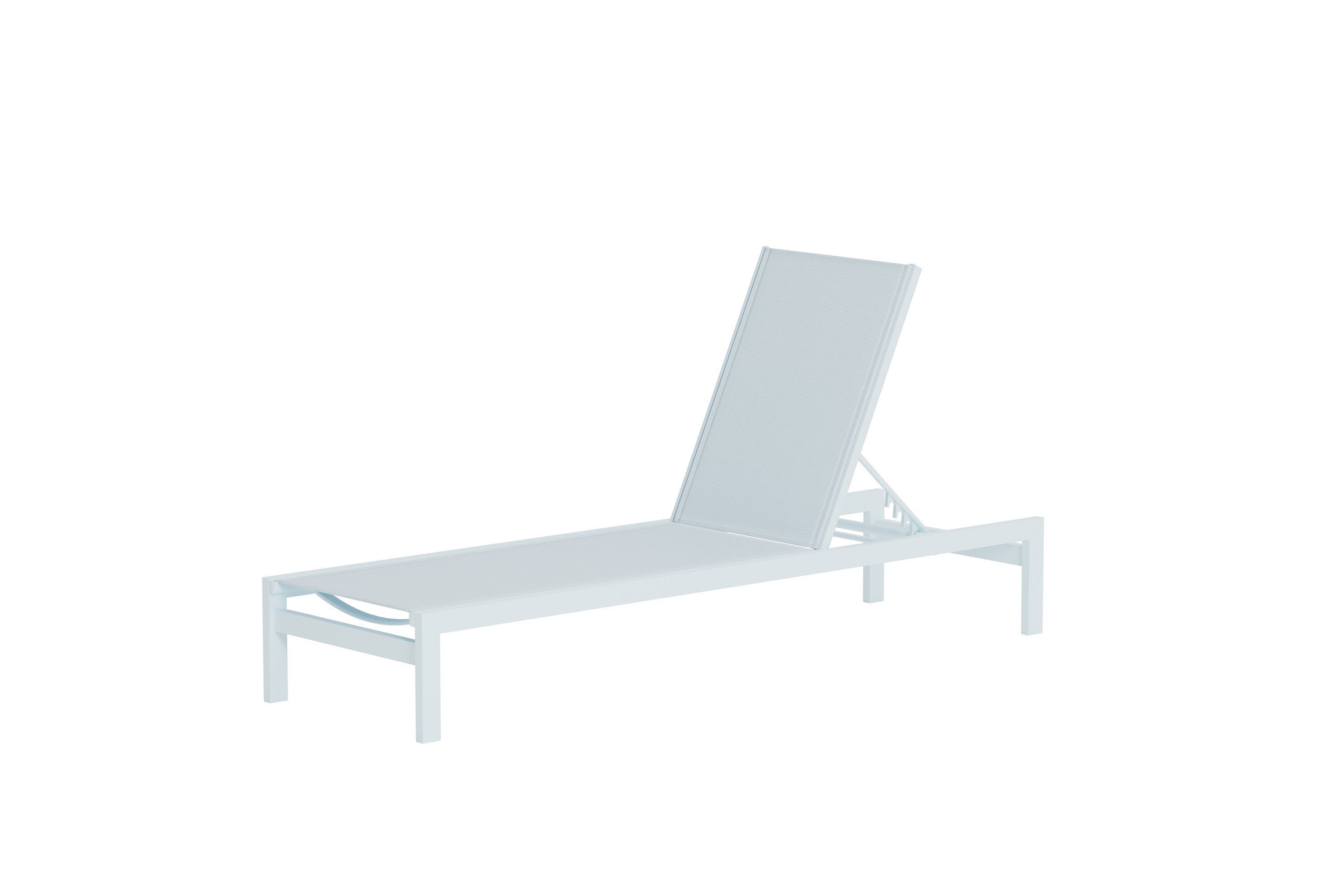 Copacabana Liegestuhl in Helles Blau präsentiert im Onlineshop von KAQTU Design AG. Liegestuhl ist von Venture Home