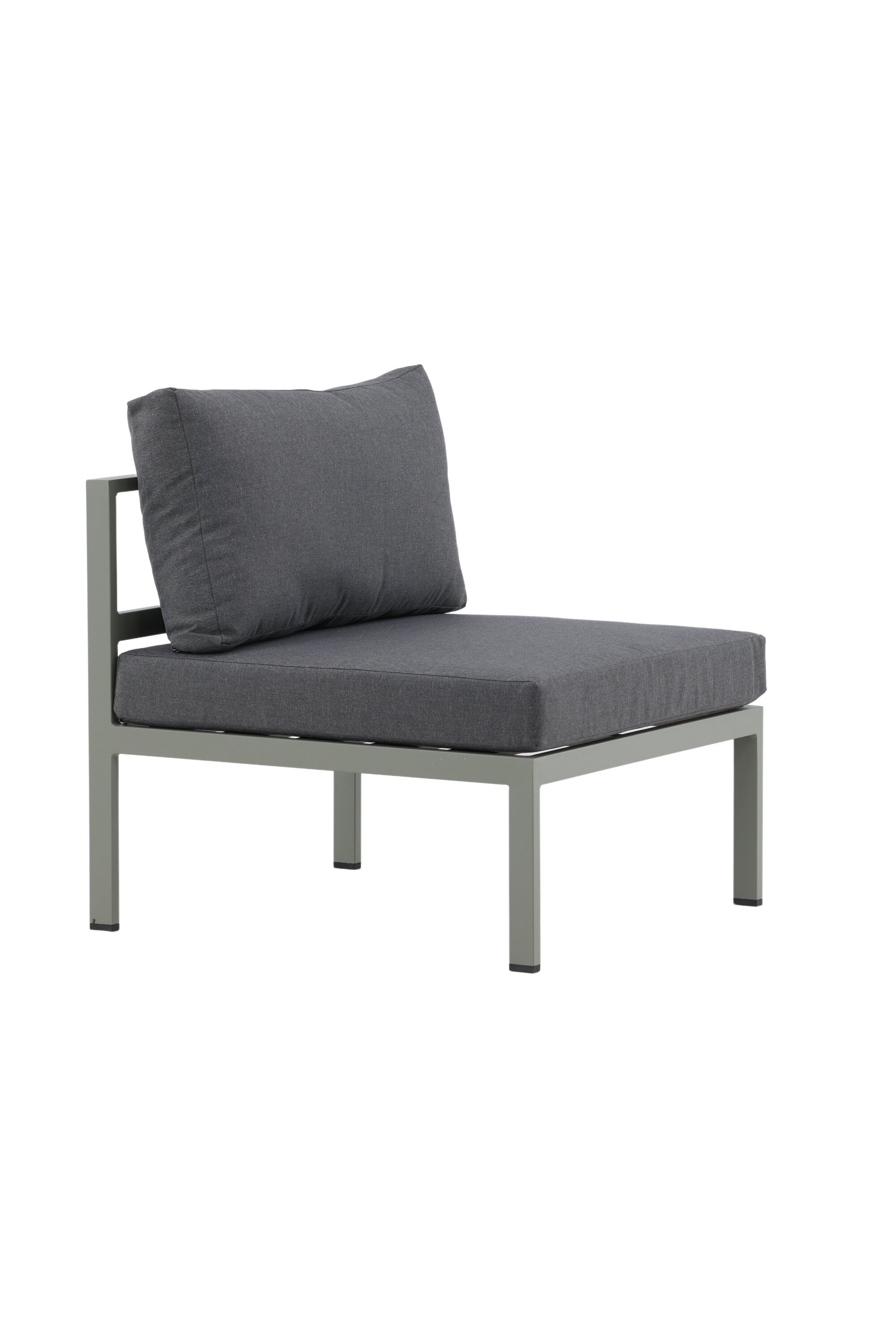 Copacabana Sofa Middle in Khaki / Grau präsentiert im Onlineshop von KAQTU Design AG. Lounge Sofa ist von Venture Home