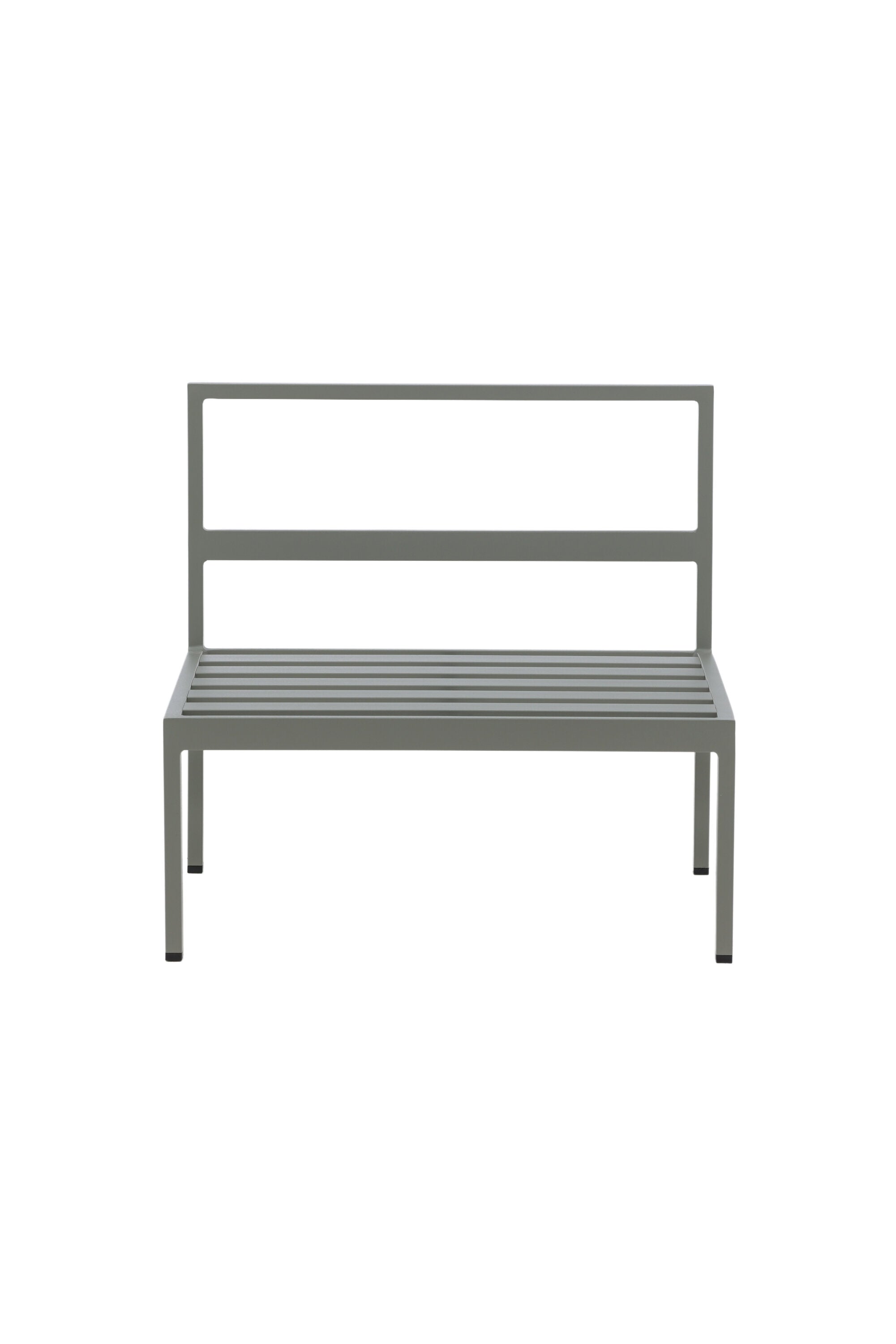Copacabana Sofa Middle in Khaki / Grau präsentiert im Onlineshop von KAQTU Design AG. Lounge Sofa ist von Venture Home
