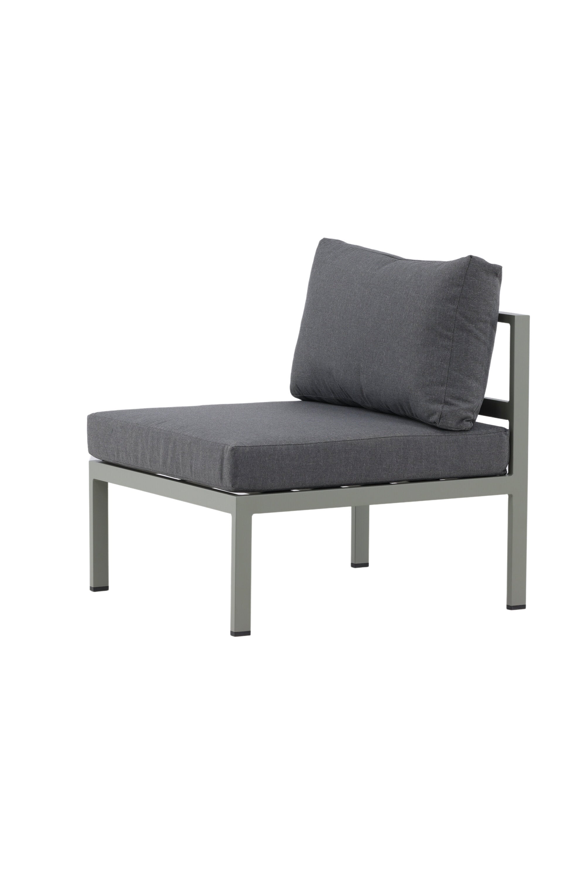 Copacabana Sofa Middle in Khaki / Grau präsentiert im Onlineshop von KAQTU Design AG. Lounge Sofa ist von Venture Home
