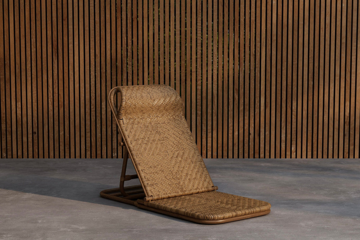 Ellie Sonnenliege in Braun präsentiert im Onlineshop von KAQTU Design AG. Liegestuhl ist von Venture Home