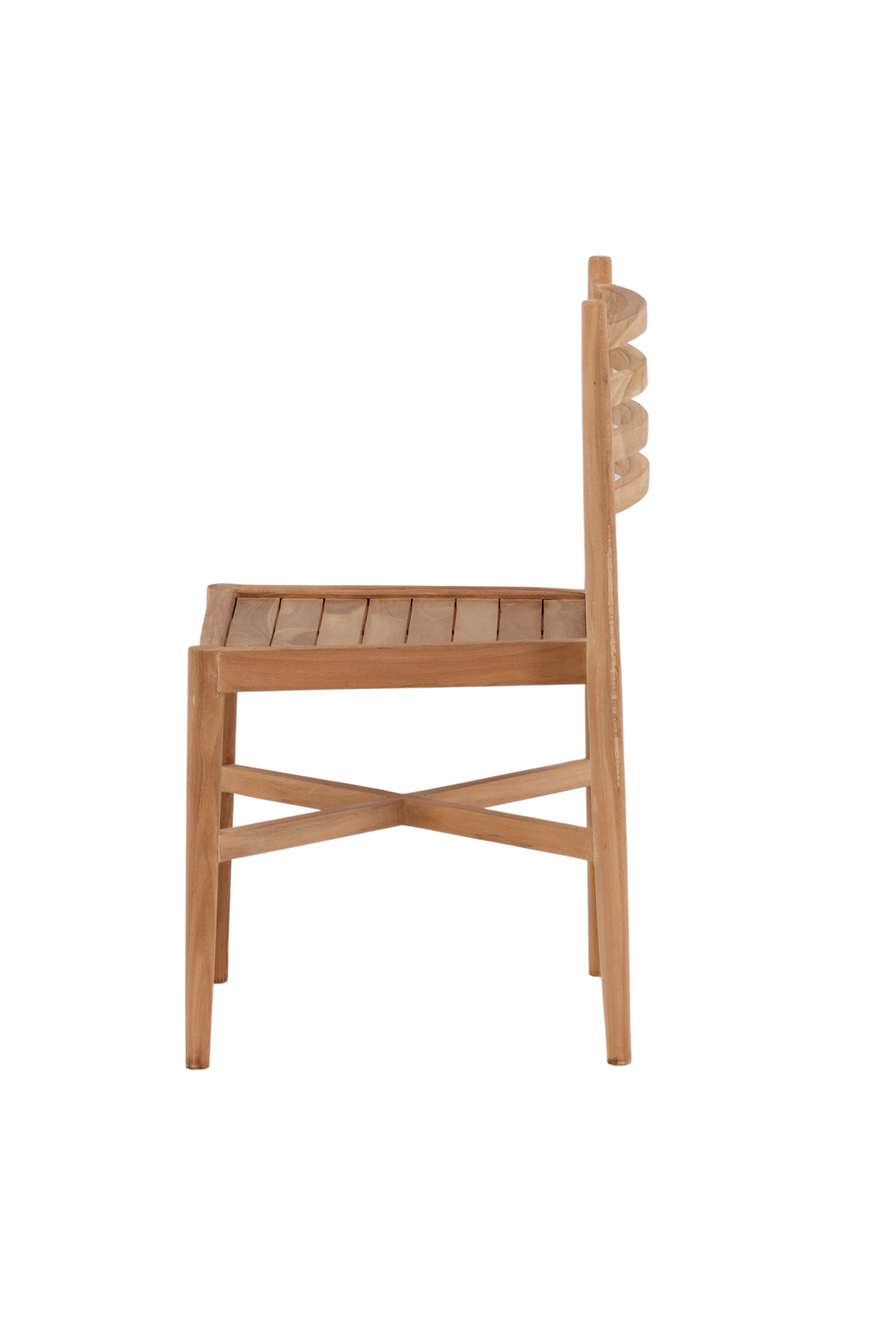 Kenya Stuhl in Gold präsentiert im Onlineshop von KAQTU Design AG. Gartenstuhl ist von Venture Home